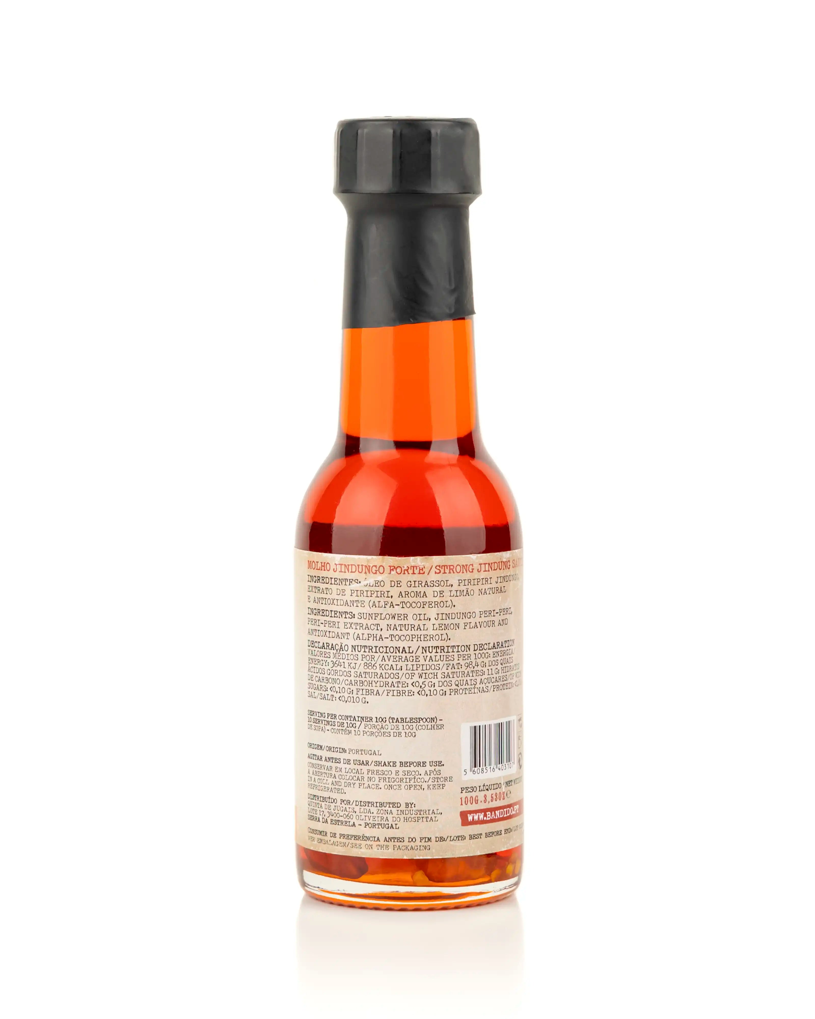 Molho Picante Jindungo Bandido 100ml