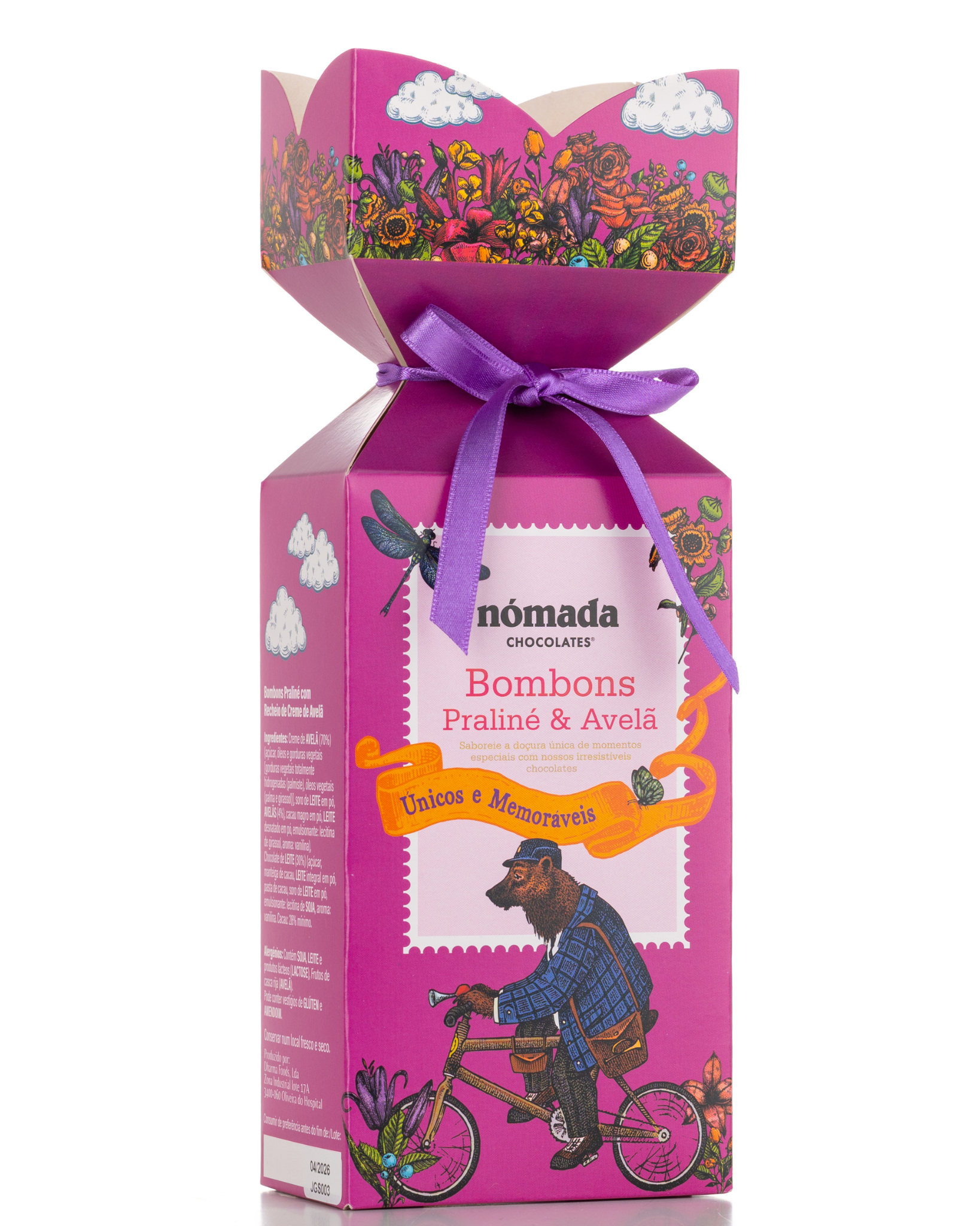 Fable Nomad Praline Chocolates 100g