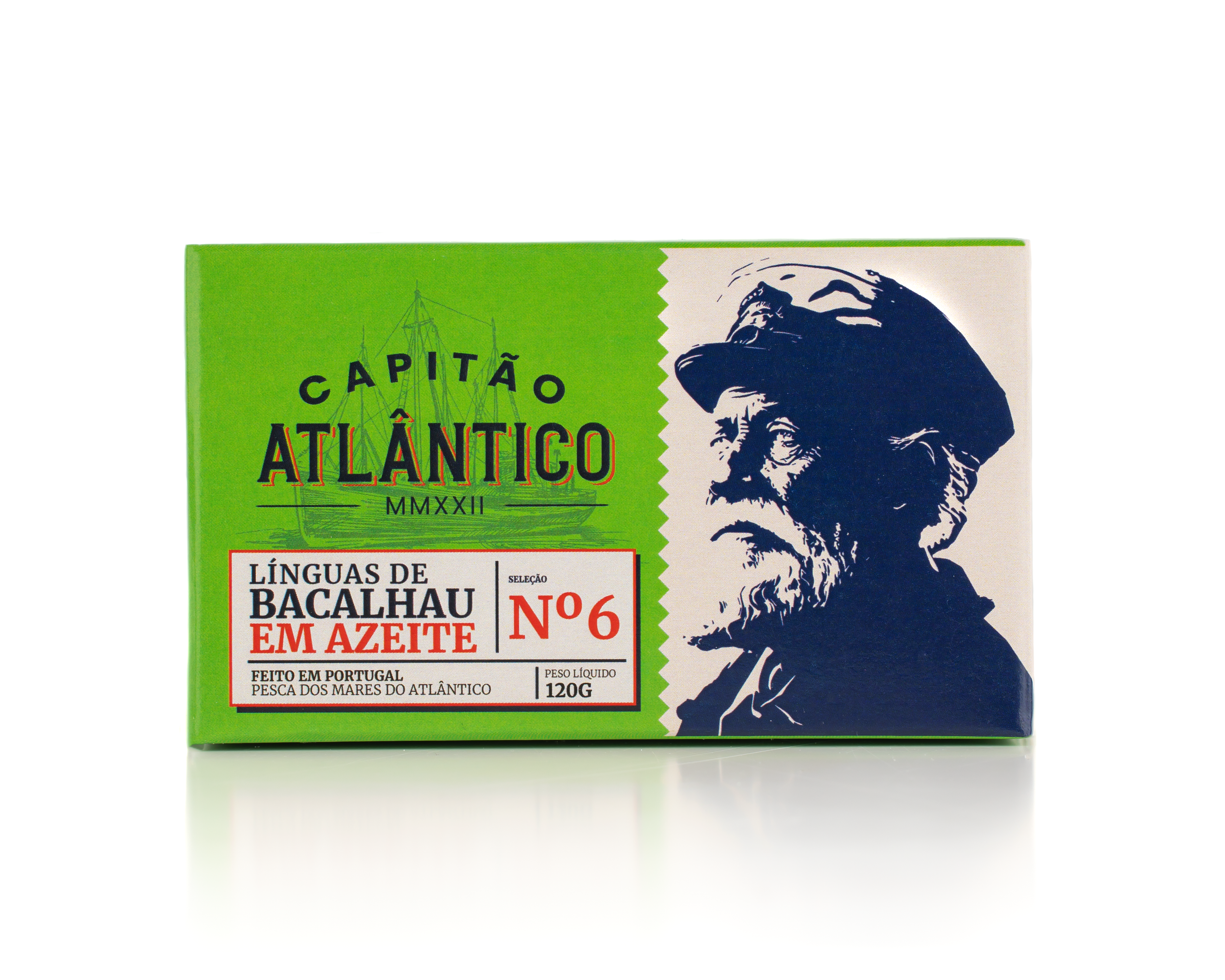 Cod Tongues in Olive Oil Capitão Atlântico 120g