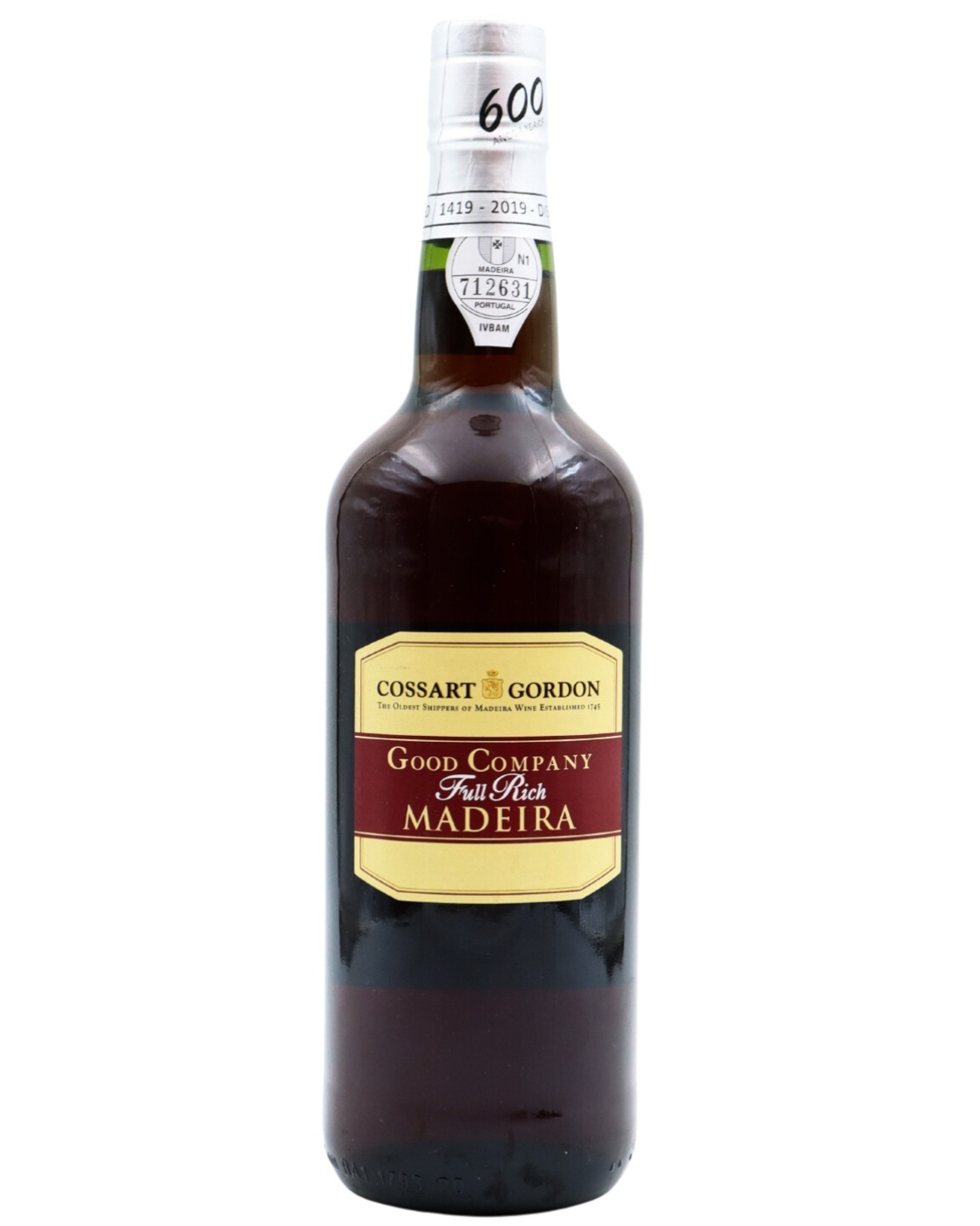 COSSART GORDON GOOD COMPANY FULL RICH (DOCE) 75 cl