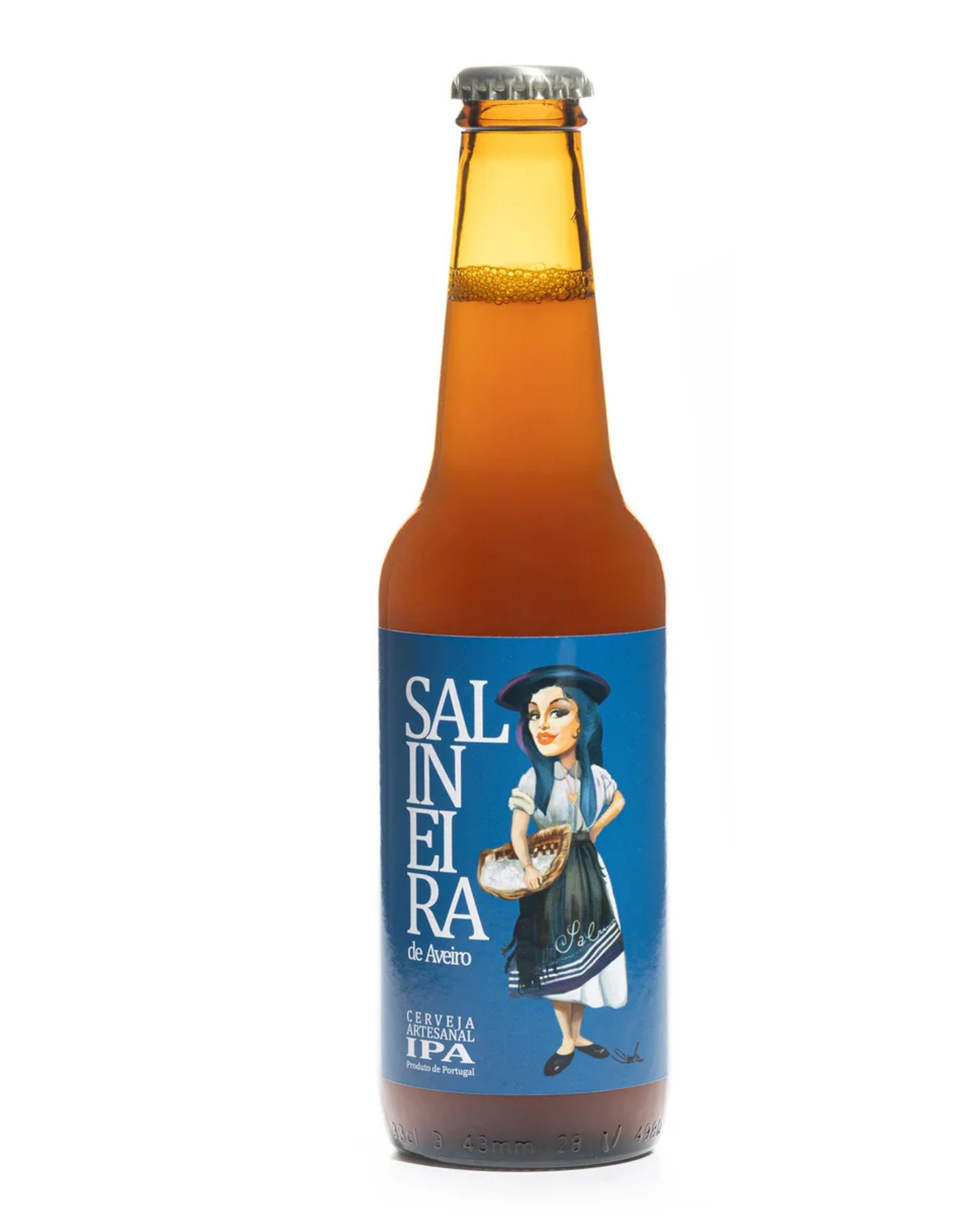 Cerveja Artesanal IPA Salineira Aveiro Tribo do Malte 33cl