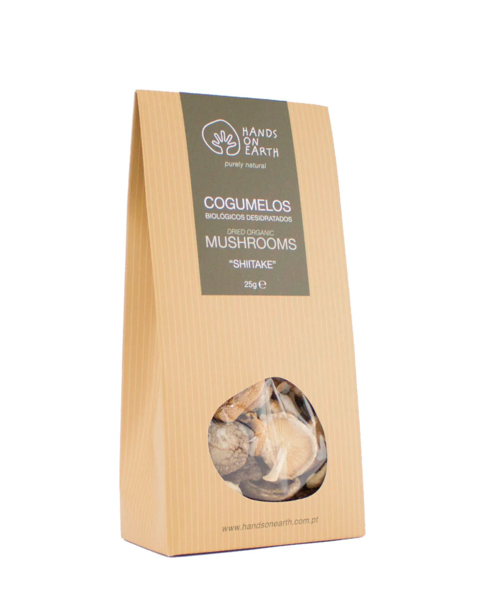 Hands on Earth Organic Dehydrated Mushrooms 25g