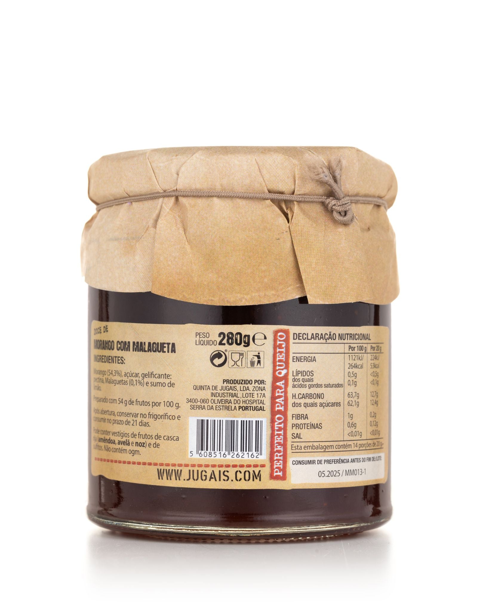 Perfect Sweet for Cheese - Strawberry and Chili Quinta de Jugais 280g