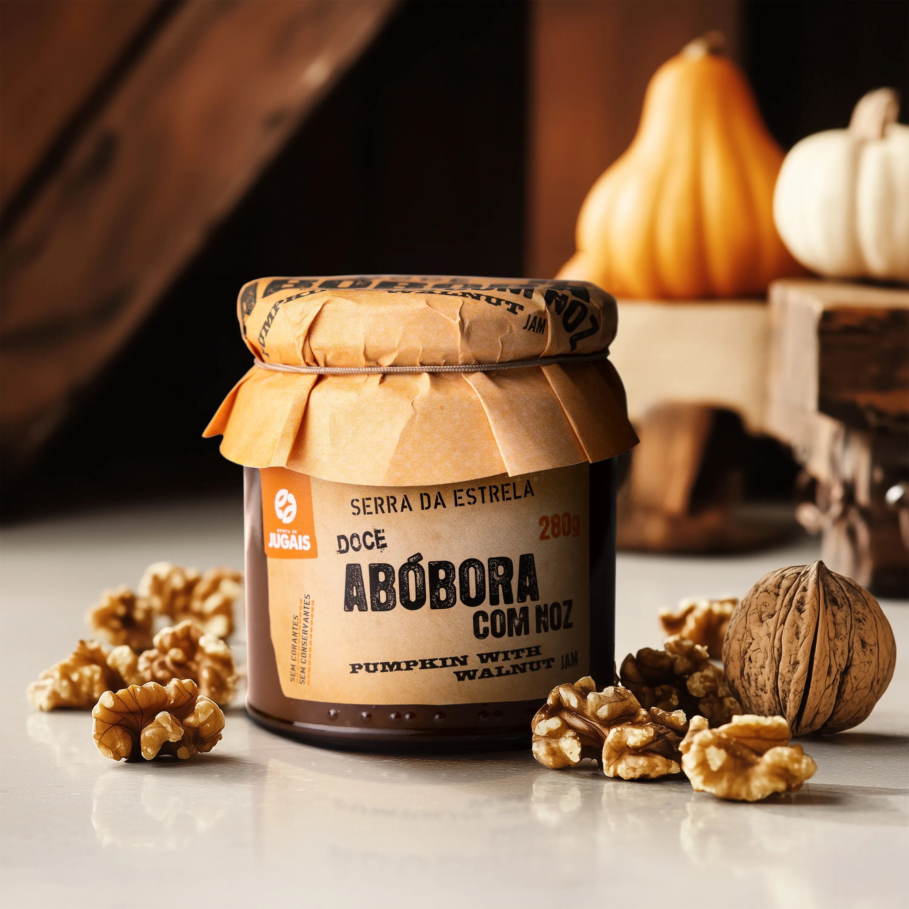 Doce de Abóbora c/ Noz Quinta de Jugais 280g