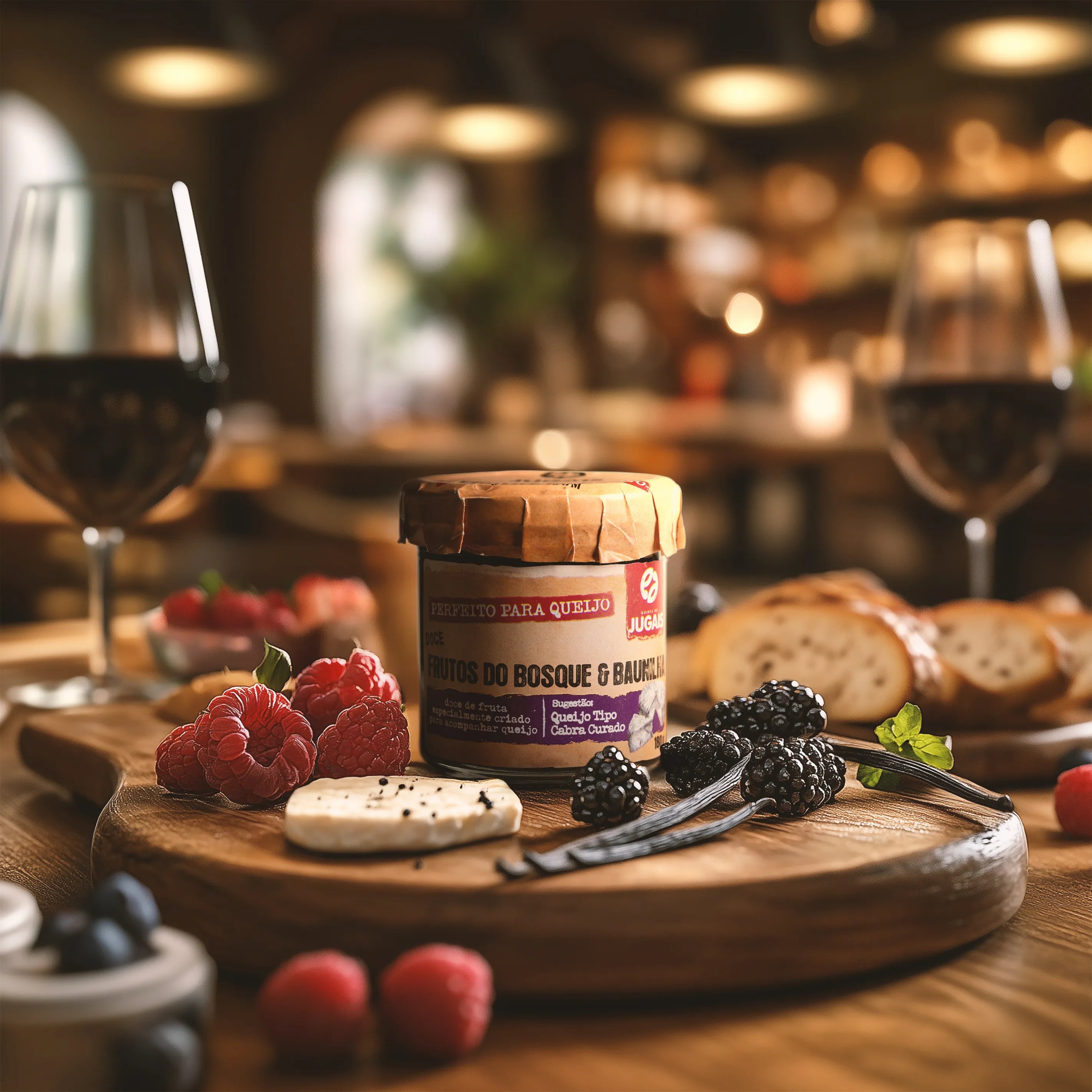 Perfect Cheese for Jam - Berries and Vanilla Quinta de Jugais 180g