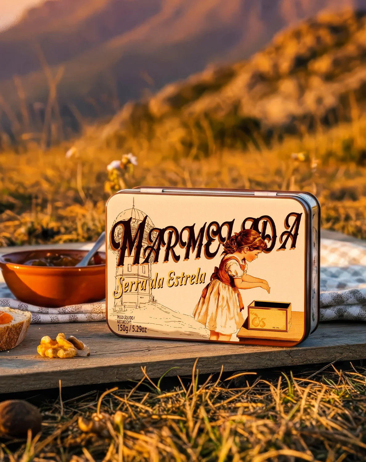 Lata Vintage de Marmelada Quinta de Jugais 150g