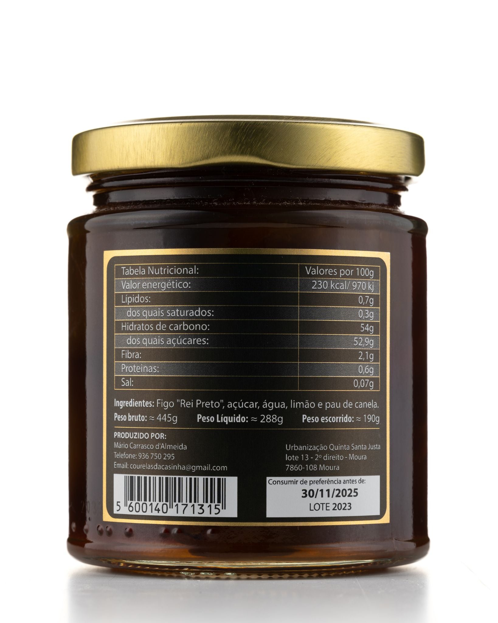 Figo em Calda Pingo de Mel Courelas da Casinha 288g