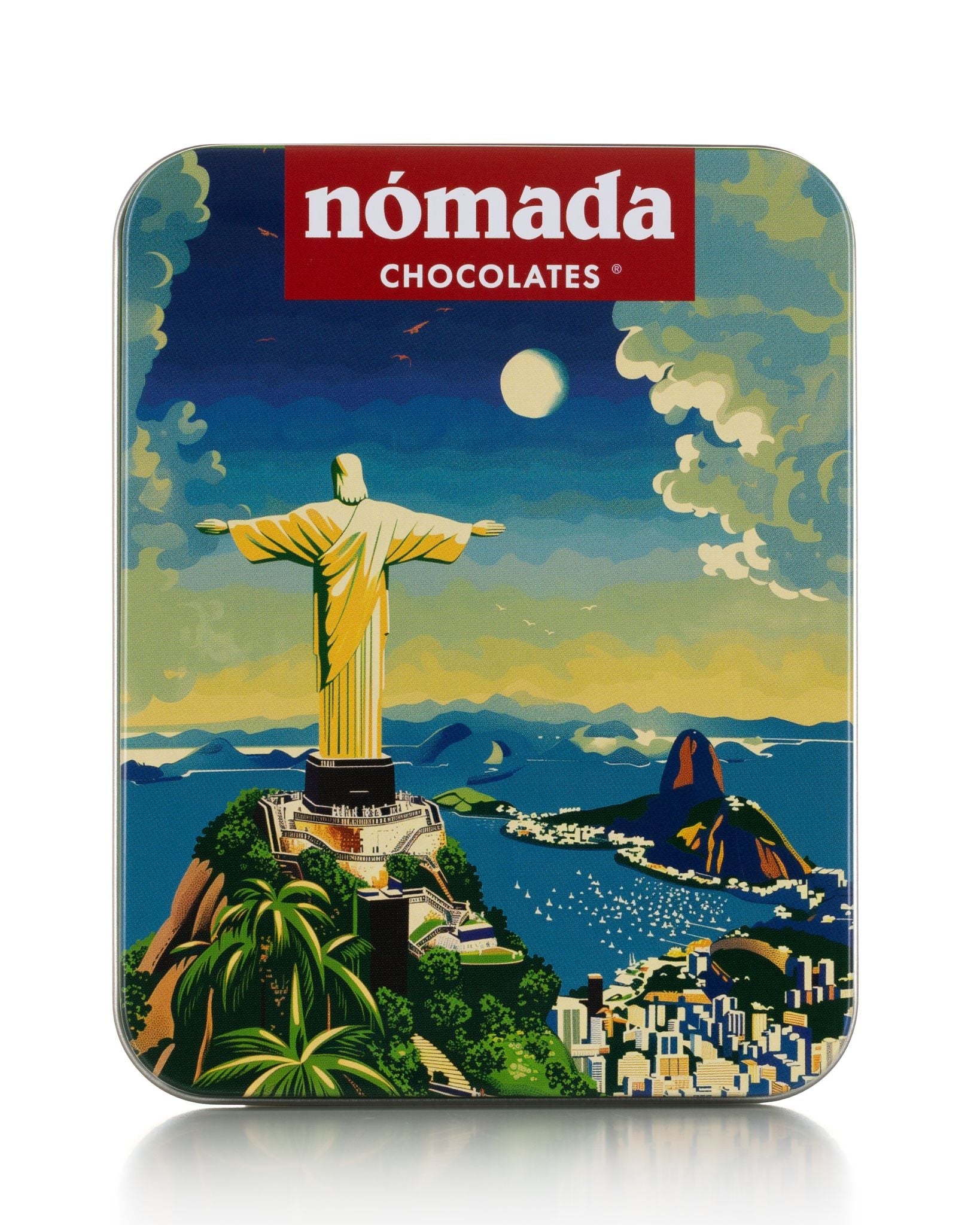 Chocolate Tin "Brazil" Nómada Chocolates 50g