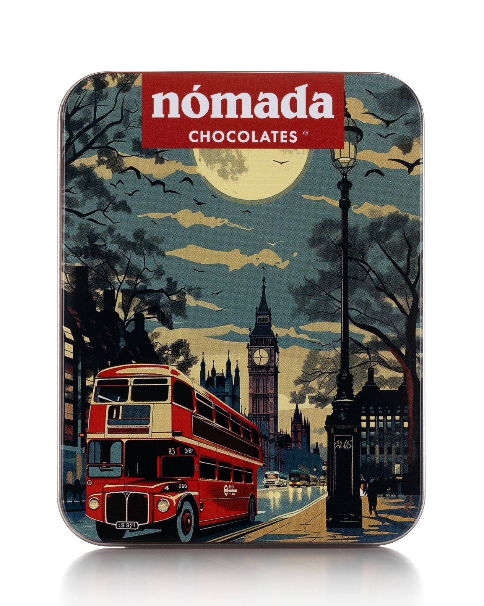 Can of Chocolate "London" Nómada Chocolates 50g