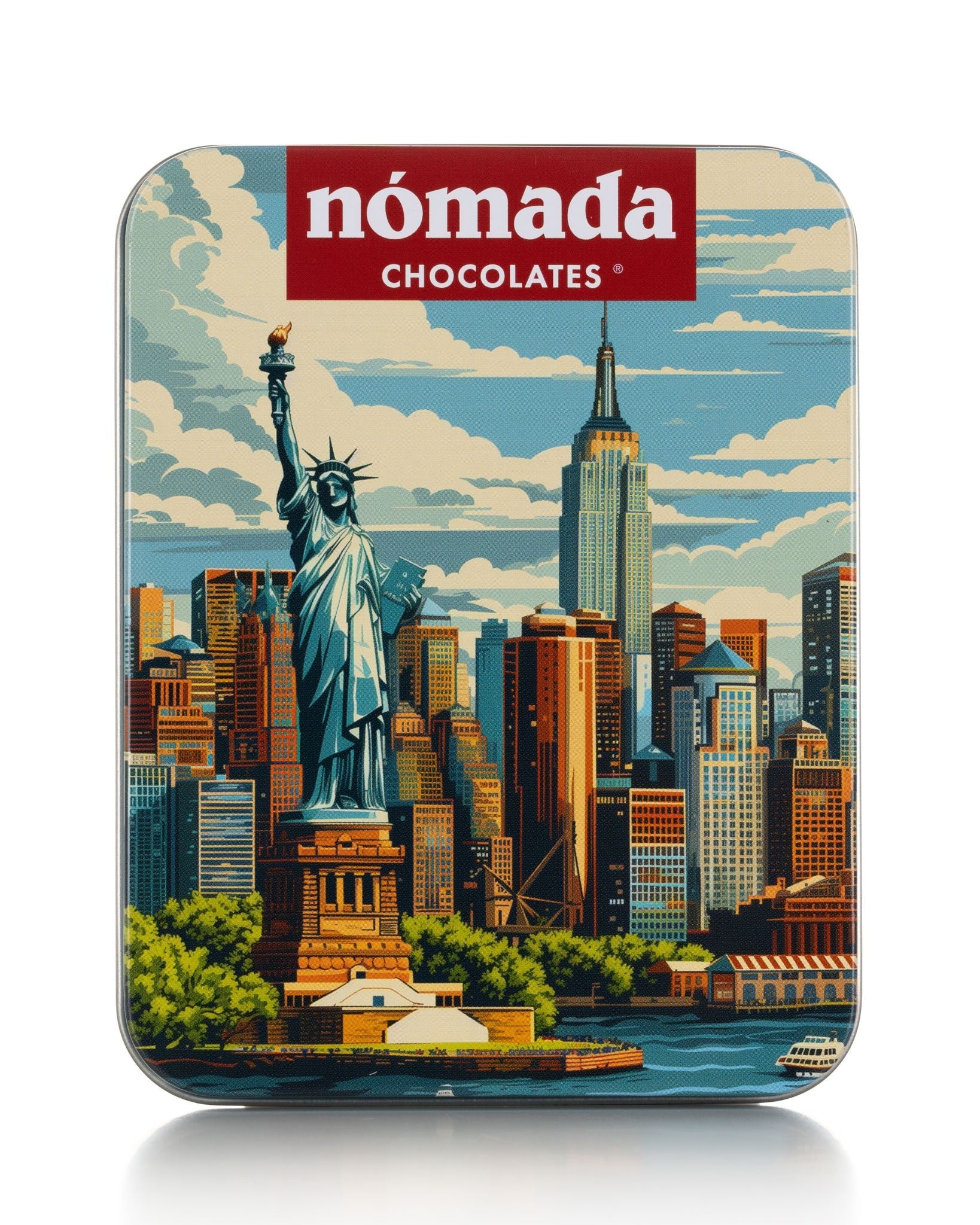 Nómada Chocolates "New York" Chocolate Tin 50g