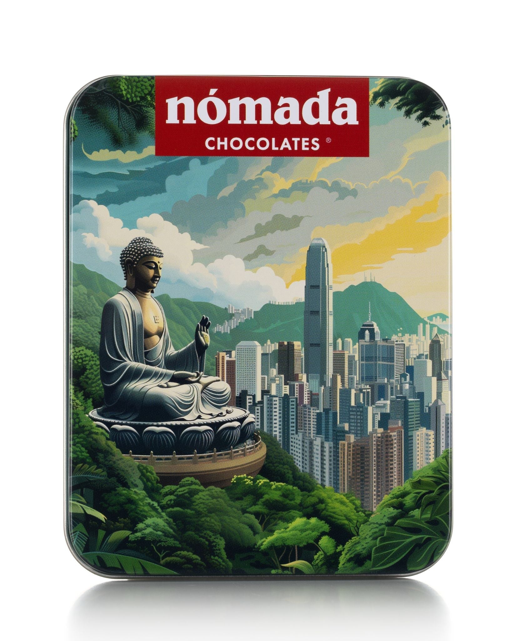 Can of Chocolate "Hong Kong" Nómada Chocolates 50g