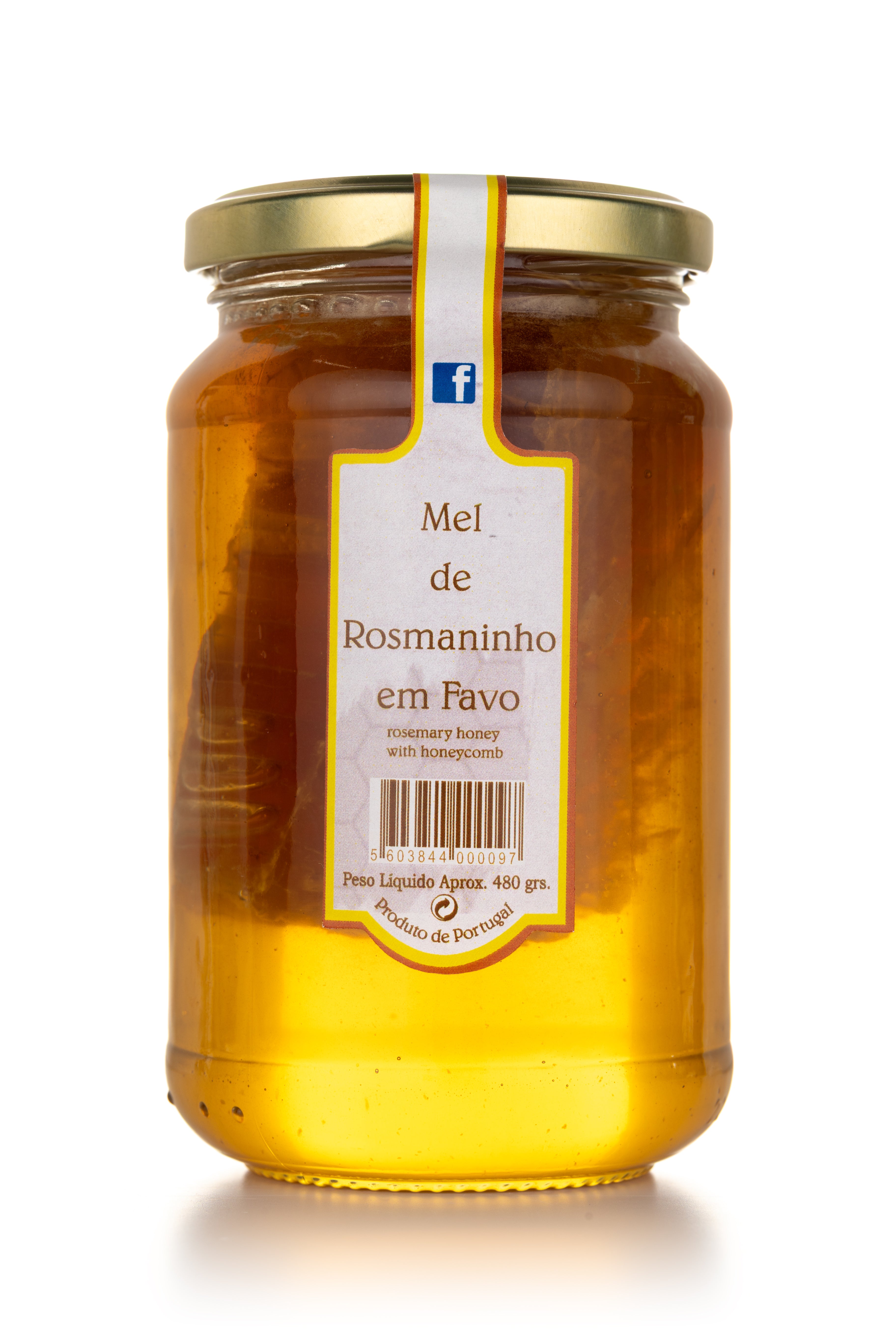 Rosemary Honey with Bucha Honeycomb and Pinga 480g