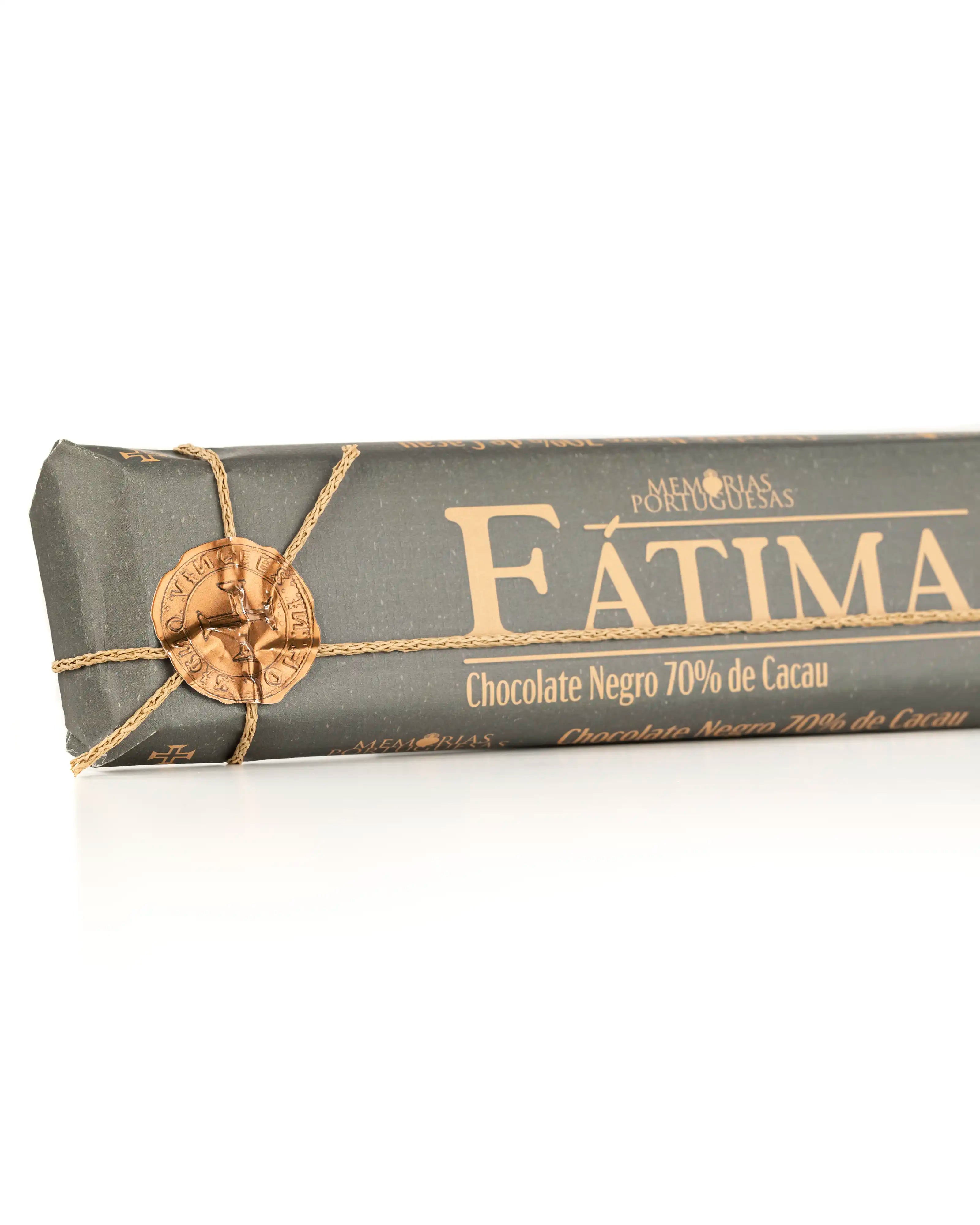 Tablete de Chocolate Negro "Fátima" Memórias Portuguesas 300g