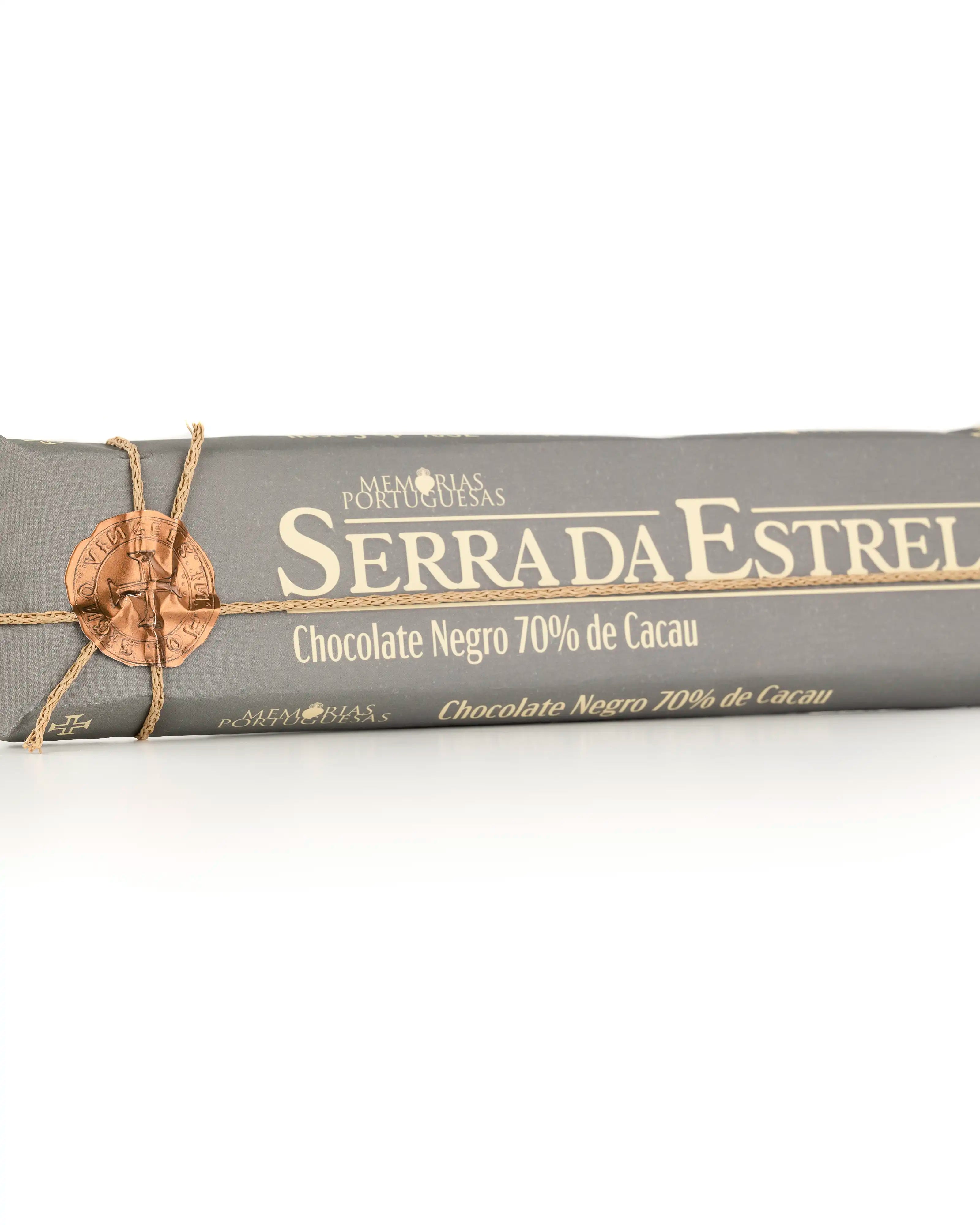 Tablete de Chocolate Negro "Serra da Estrela" Memórias Portuguesas 300g