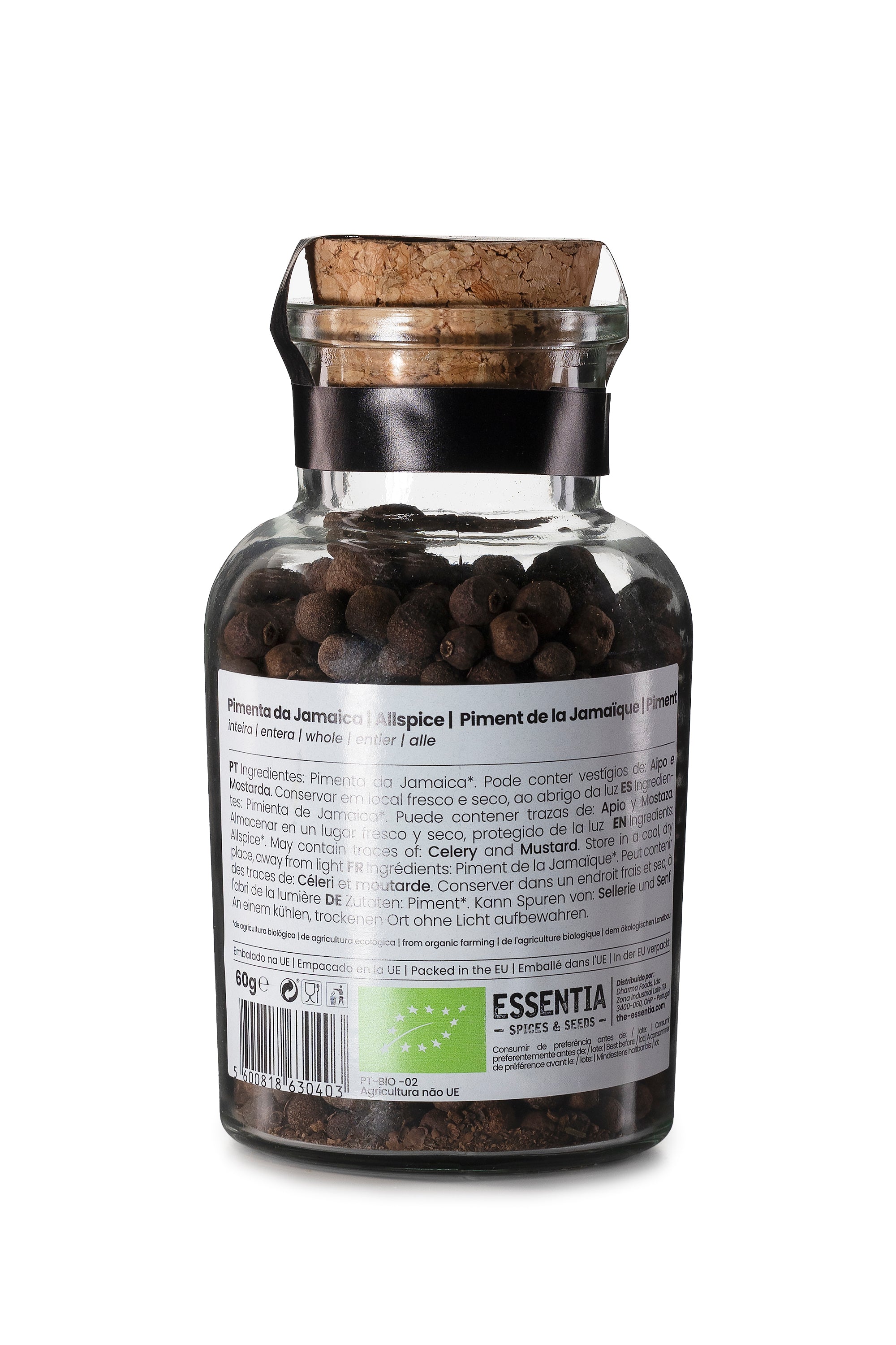 Pimenta da Jamaica em Grão Essentia 60g