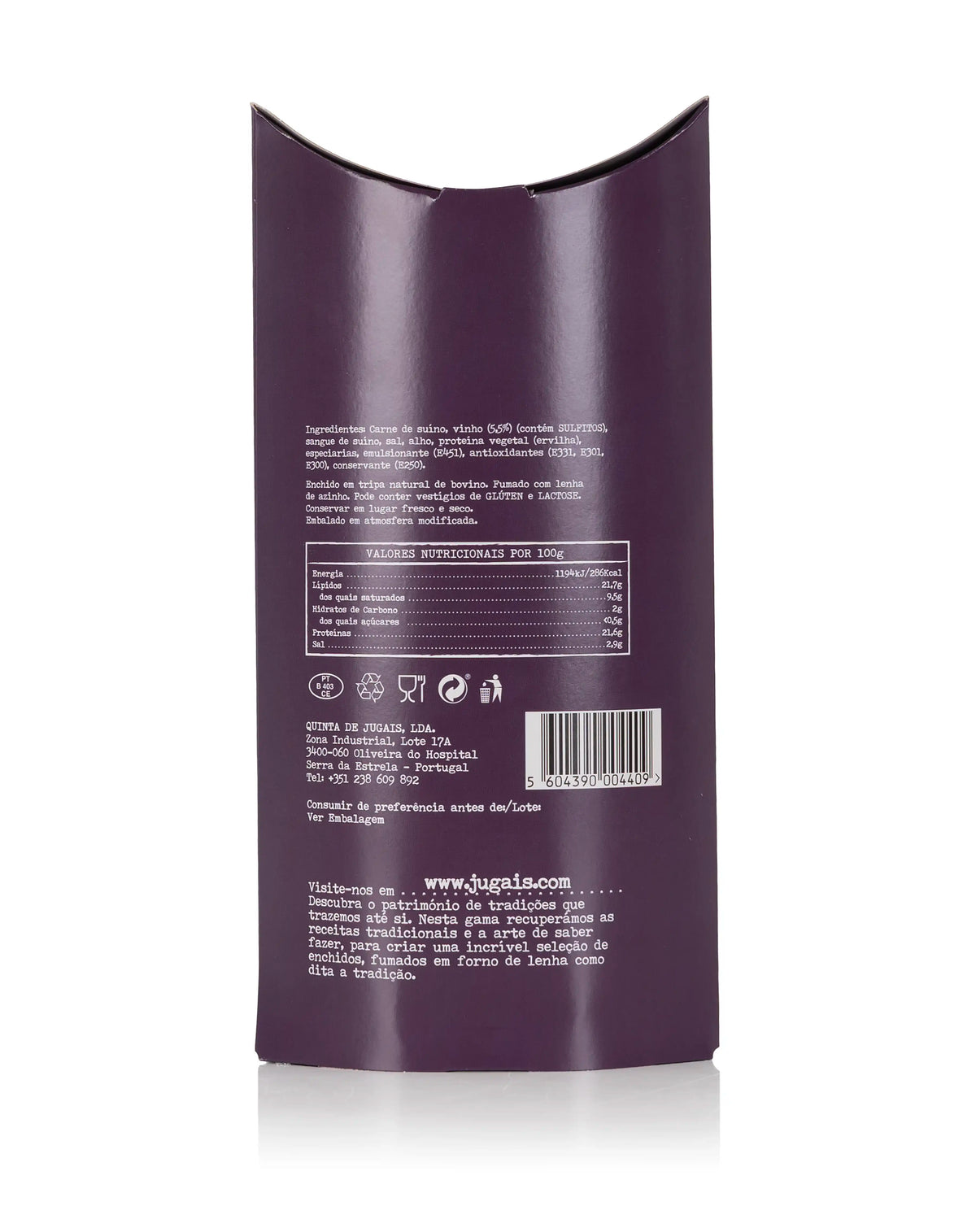 Wine Chorizo "Serra da Estrela" 290g