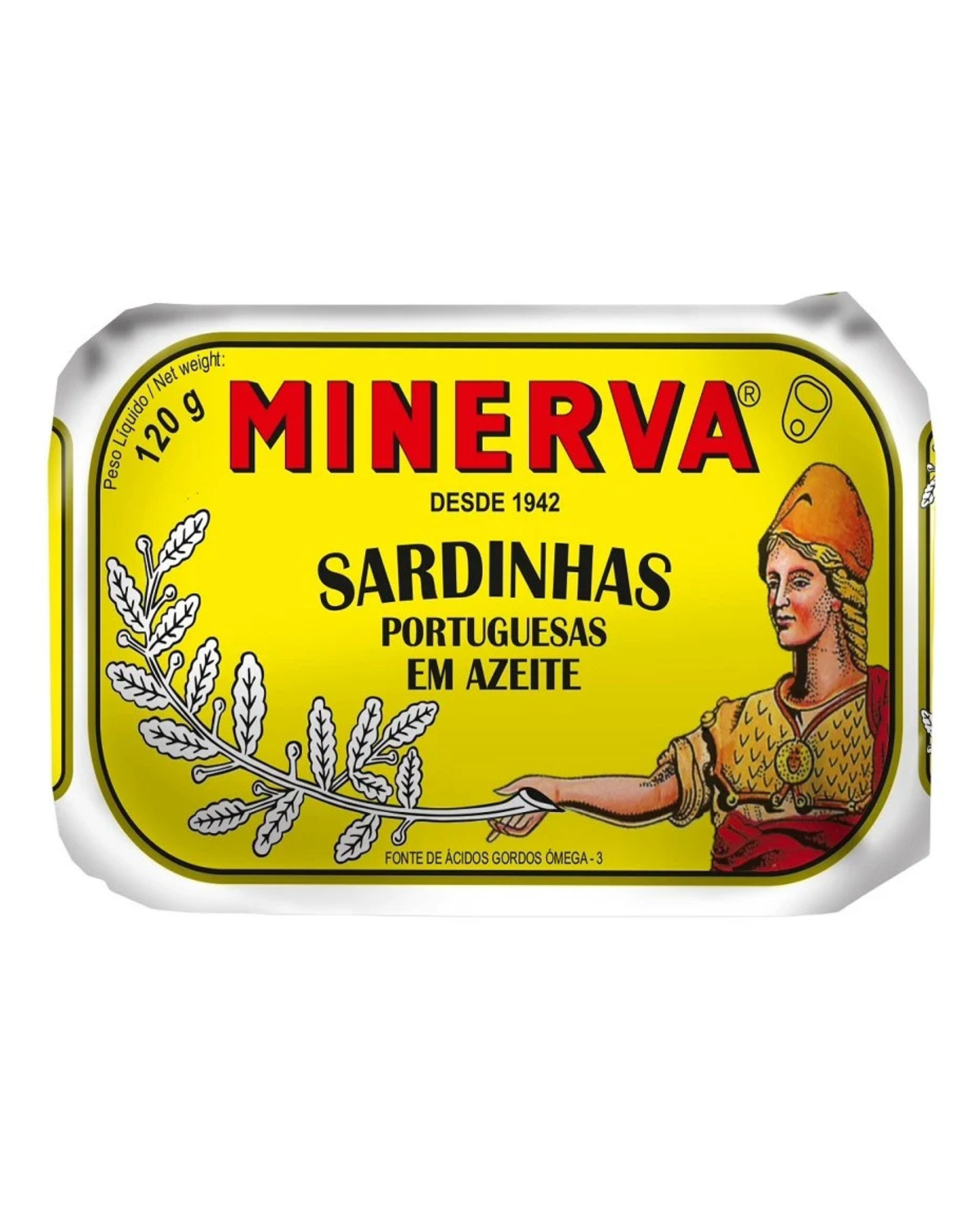 Portuguese Sardines in Minerva Olive Oil 120g
