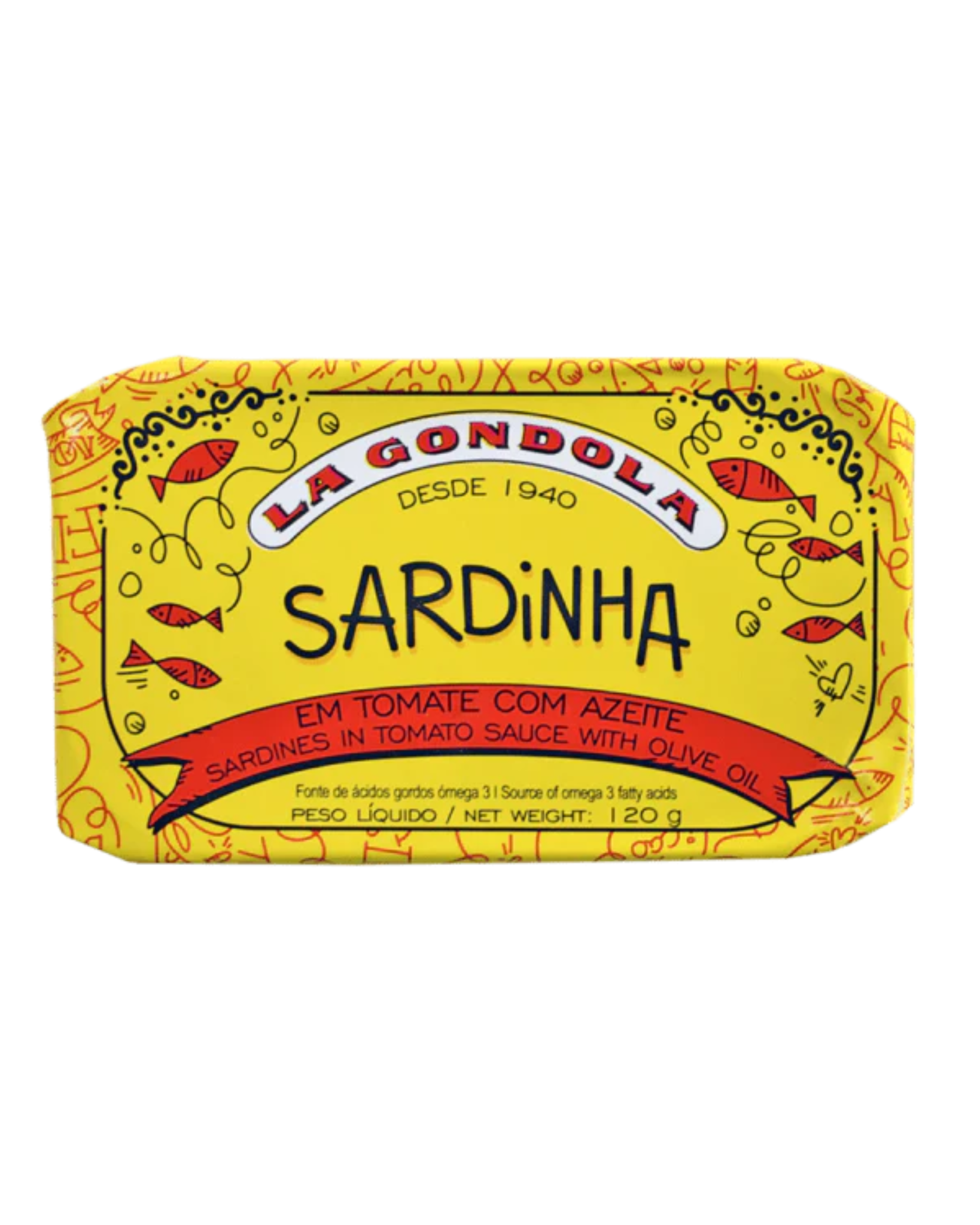 Sardines in Tomato and Olive Oil La Gondola 120g