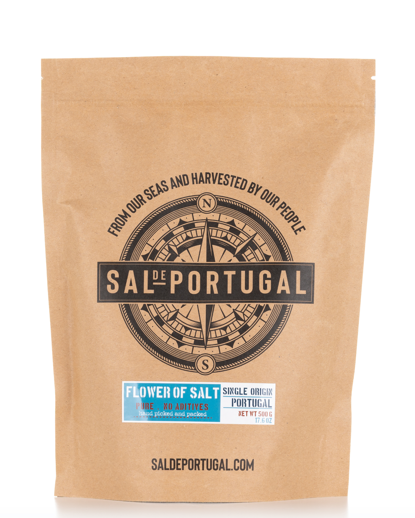 Flor de Sal "Sal de Portugal" Recarga 500g