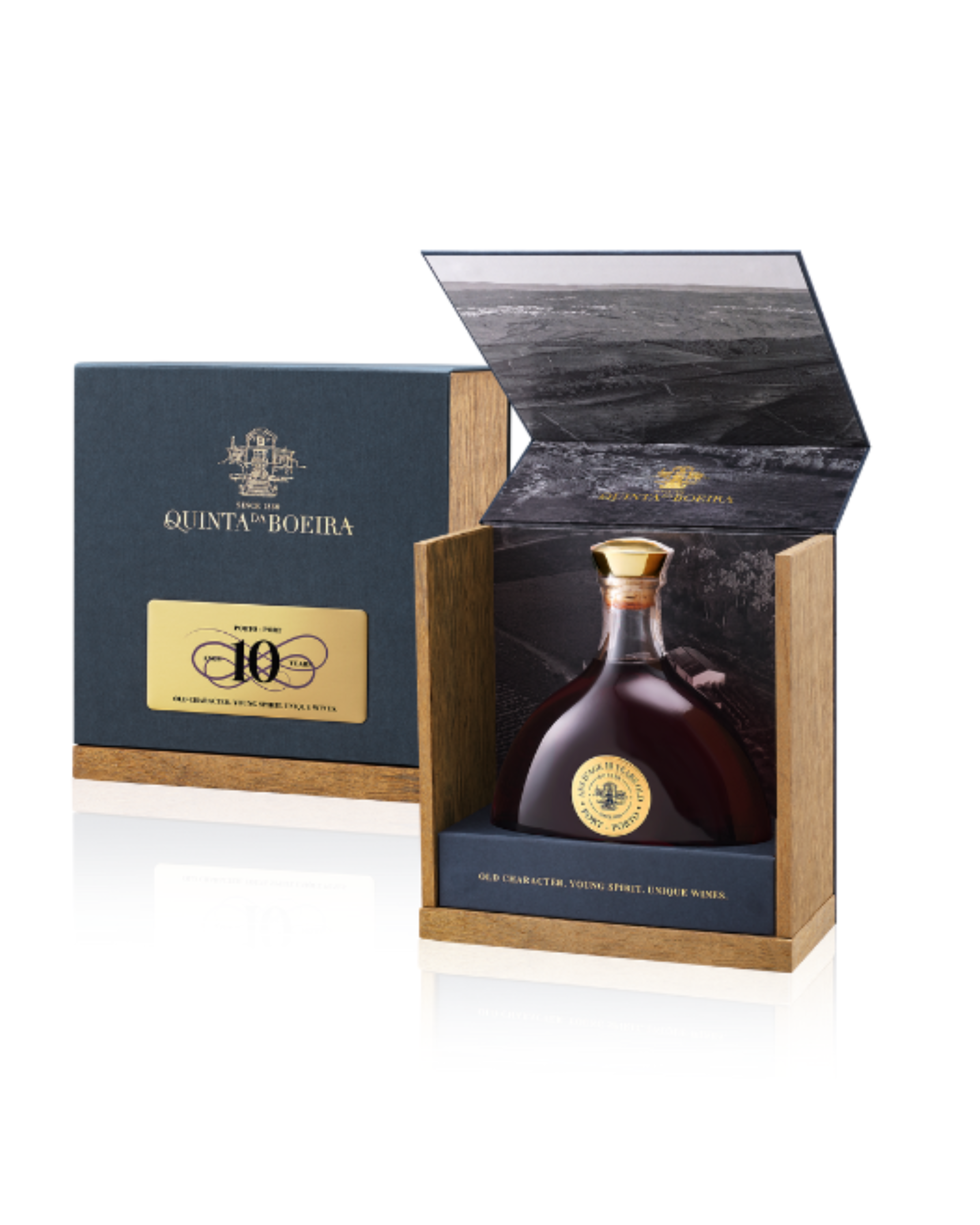 Quinta da Boeira 10 Years Old Port Wine Decanter Special Edition