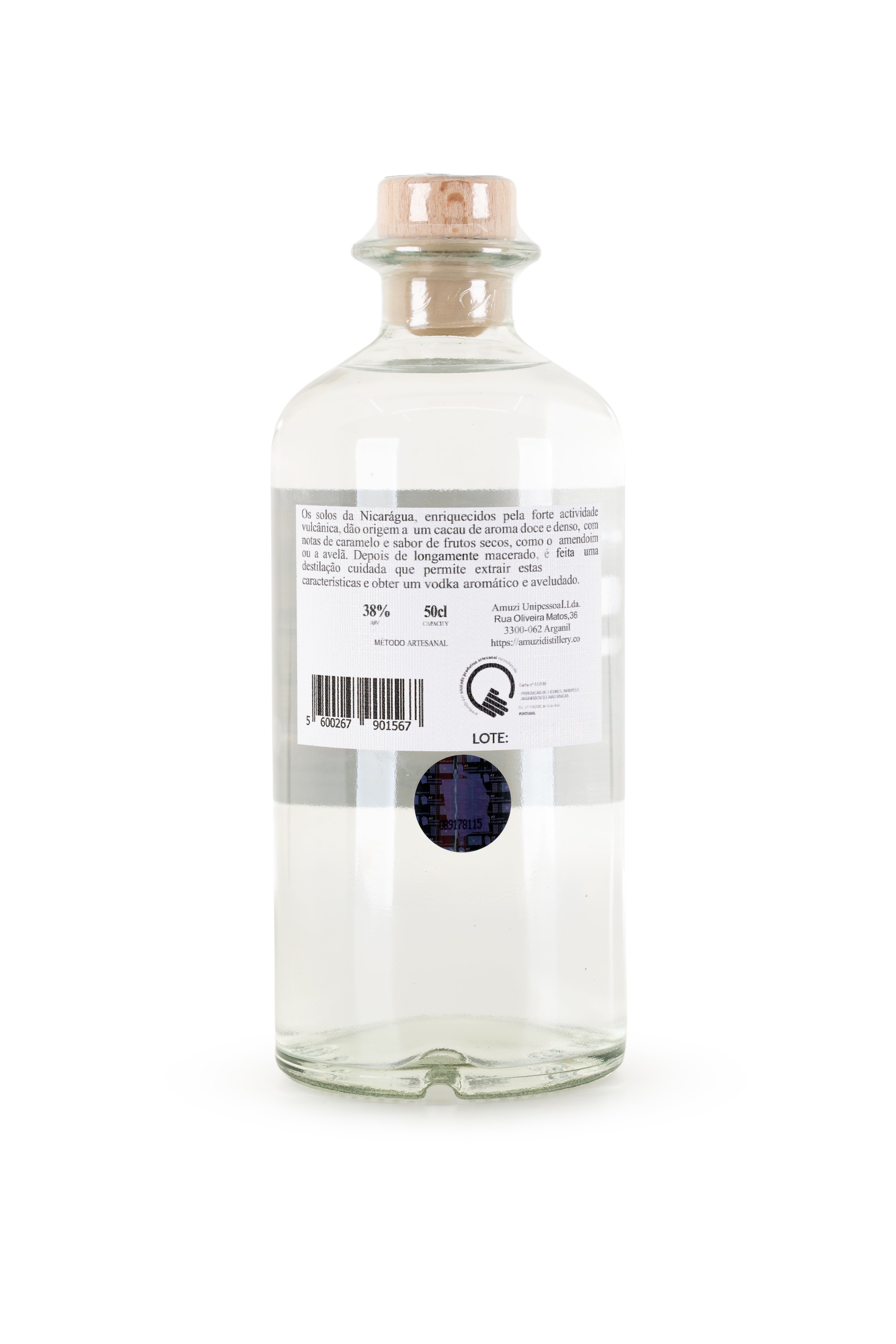 Vodka de Chocolate Nicarágua 50cl