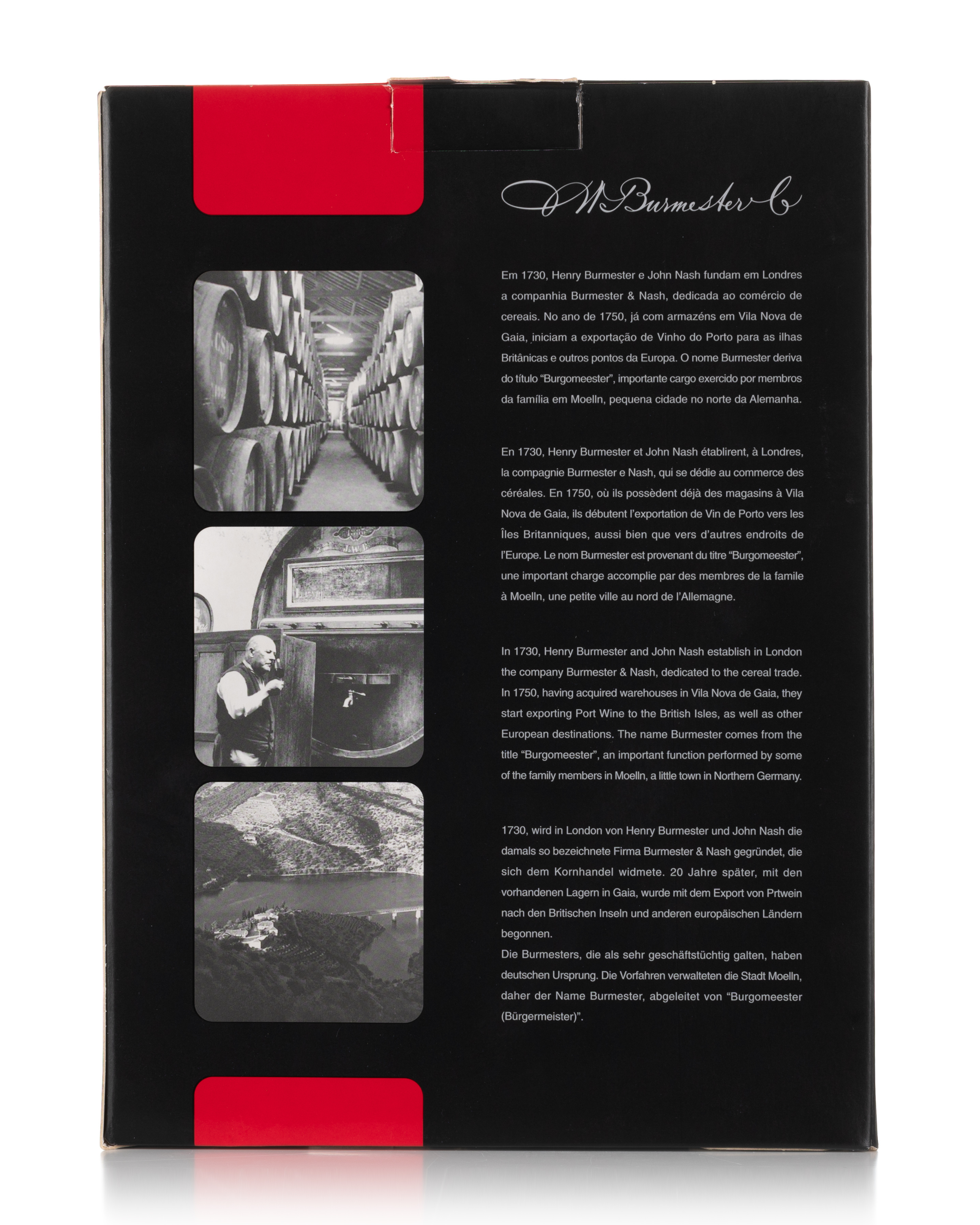 Vinho Porto Burmester Jockey Club c/ copo 75cl