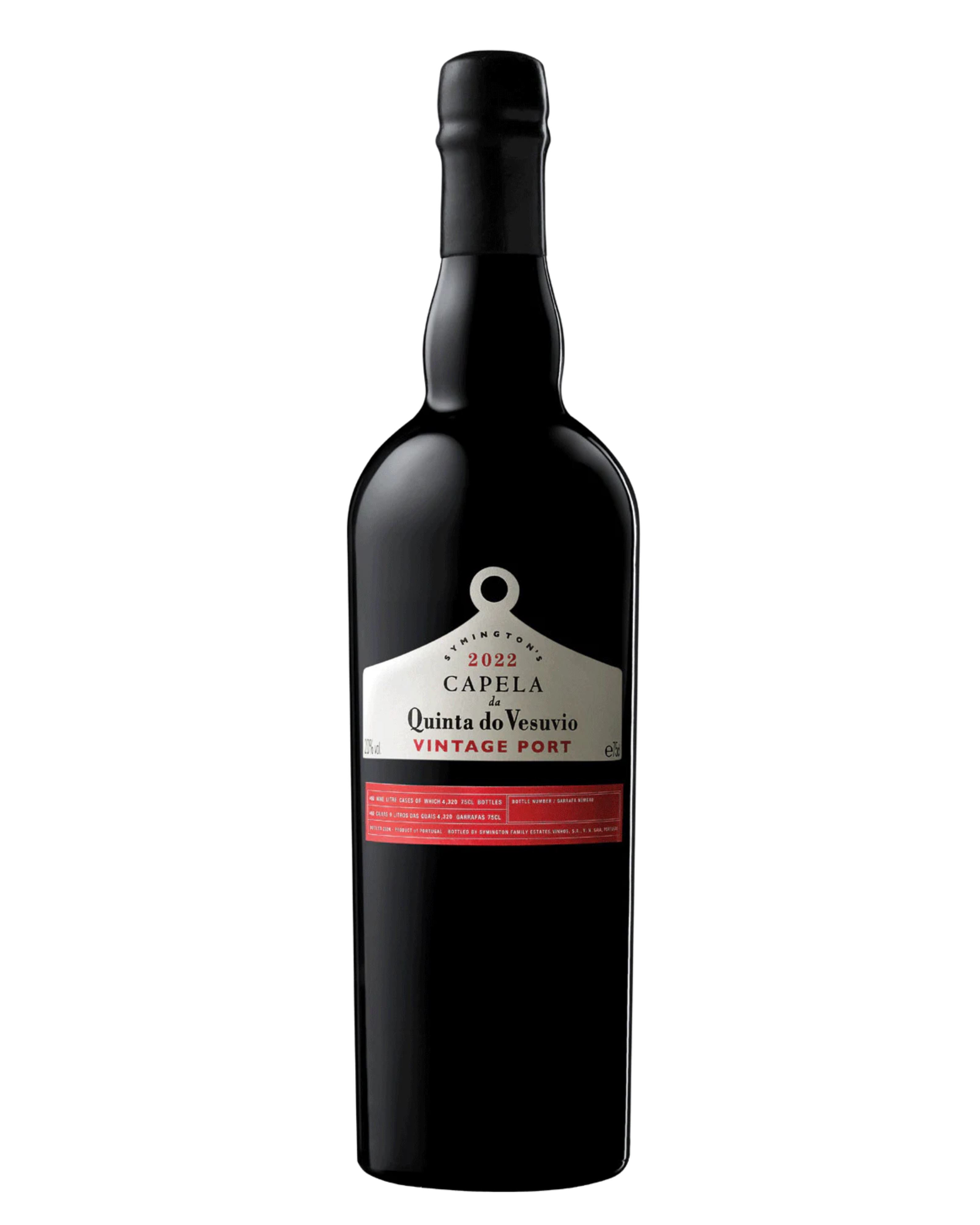 Capela da Qta do Vesuvio Vintage Port Wine 2022 75cl