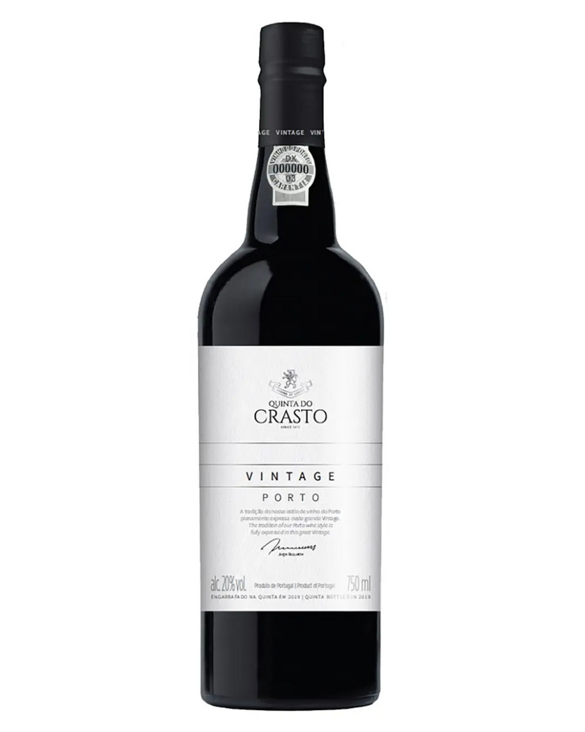 Quinta do Crasto Vintage Port Wine 2010 75cl