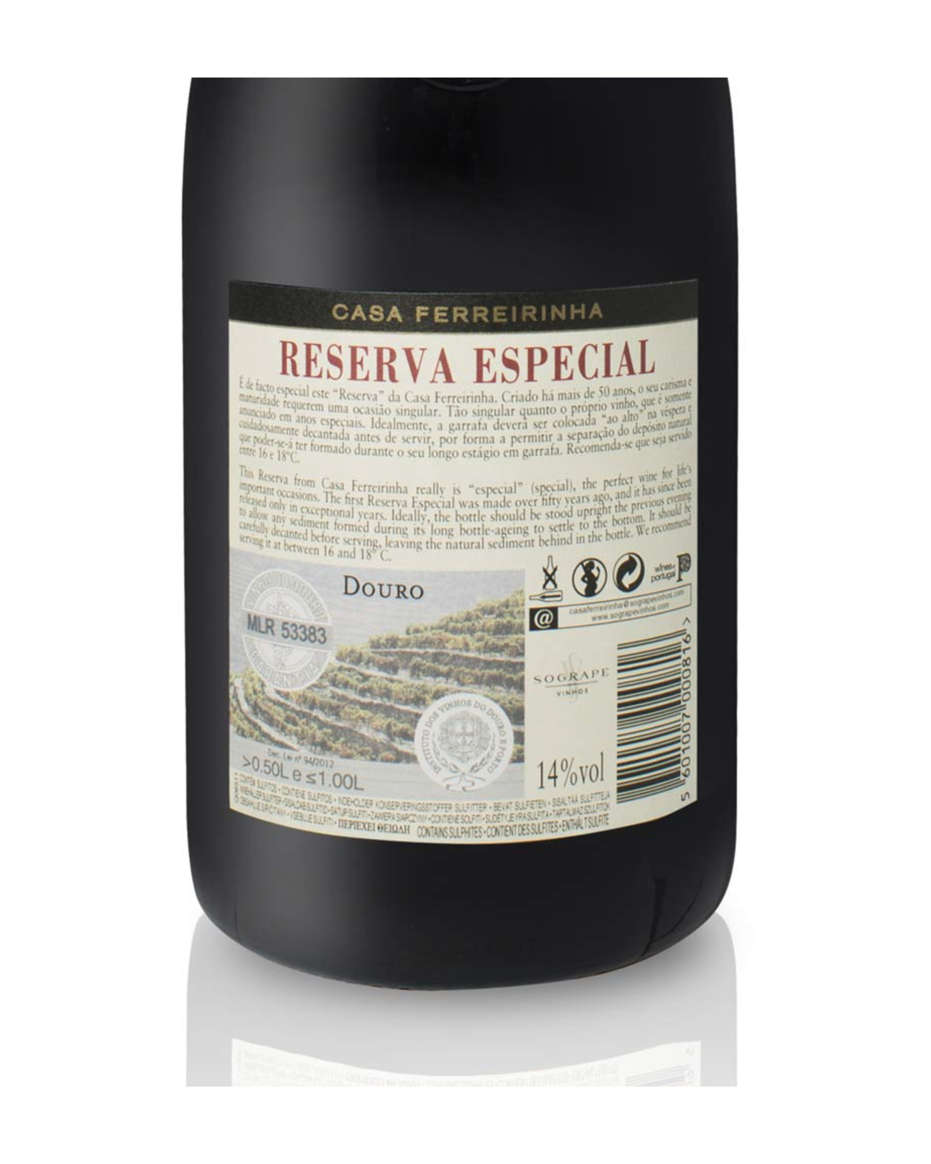 Vinho Tinto Douro Reserva Especial Casa Ferreirinha 75cl