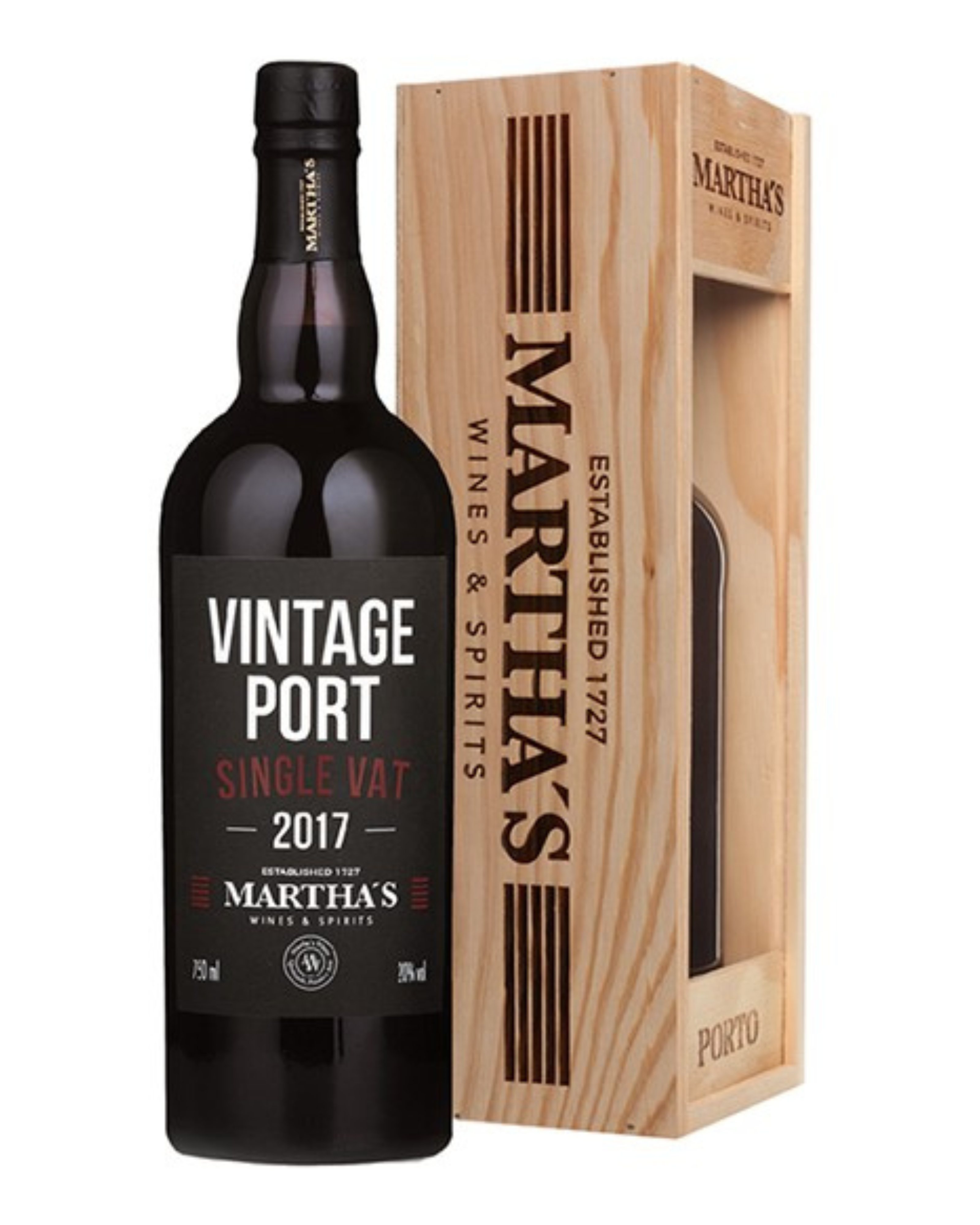 Marthas Classic Vintage Port Wine 2017 75cl