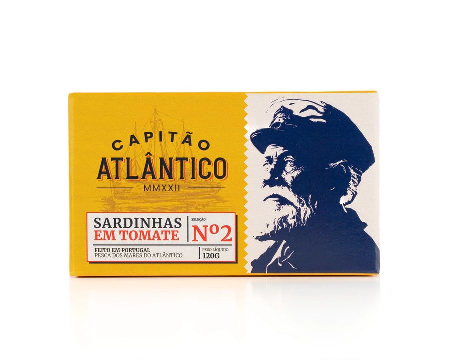 Sardines in Tomato Sauce Captain Atlantic 120g