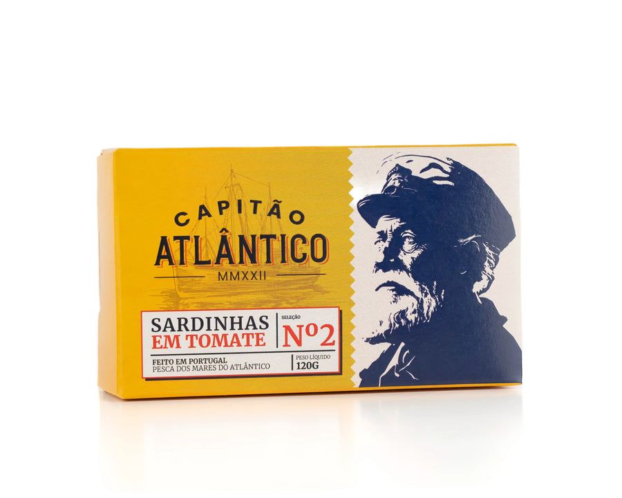 Sardines in Tomato Sauce Captain Atlantic 120g