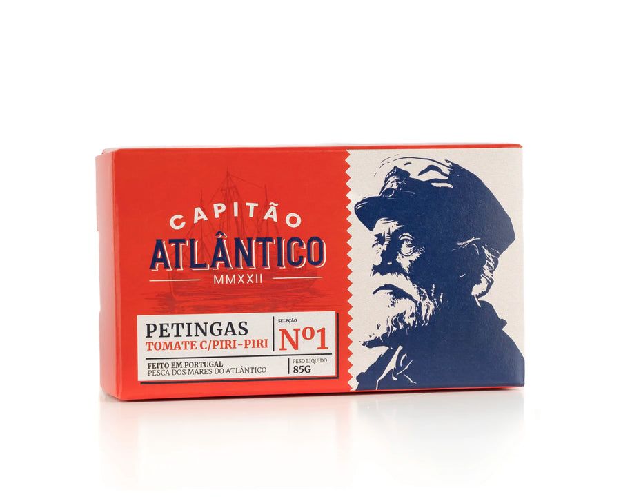 Saringas in Spicy Tomato Sauce Captain Atlantic 85g