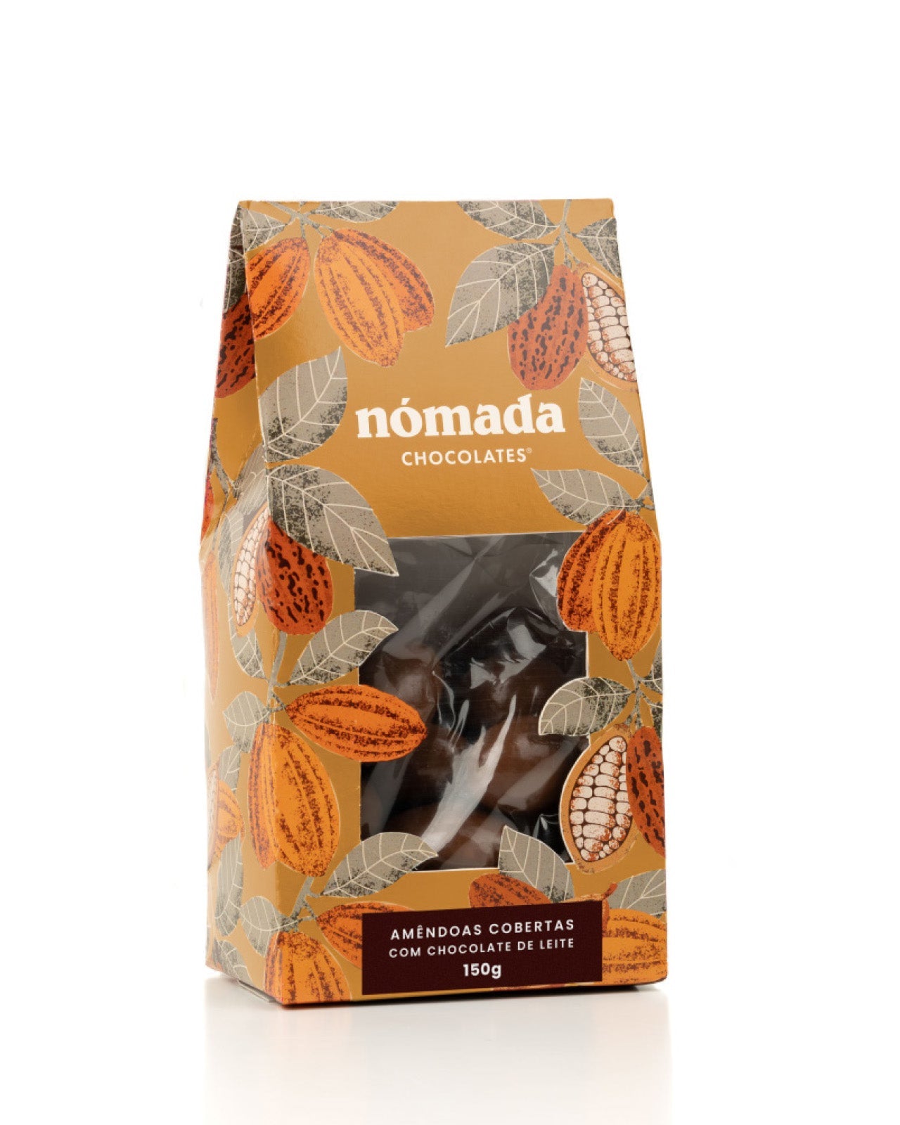Almonds with Nómada Milk Chocolate