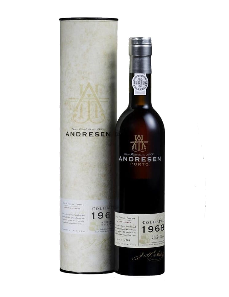 A Bottle of Andresen Harvest 1968 Port