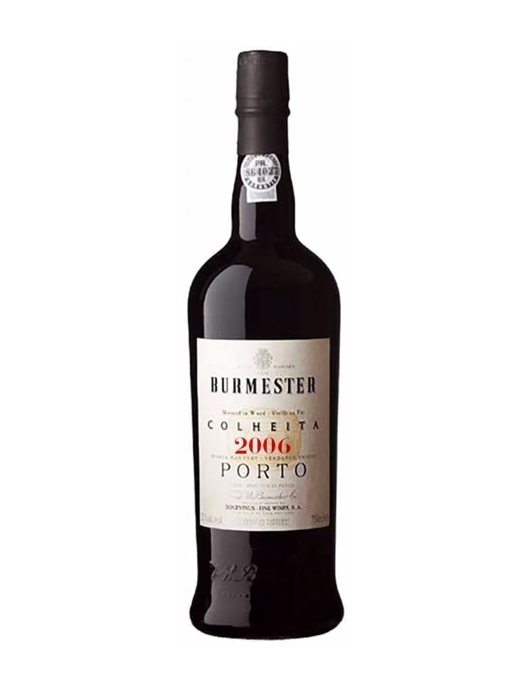 A Bottle of Burmester Harvest 2006 Port