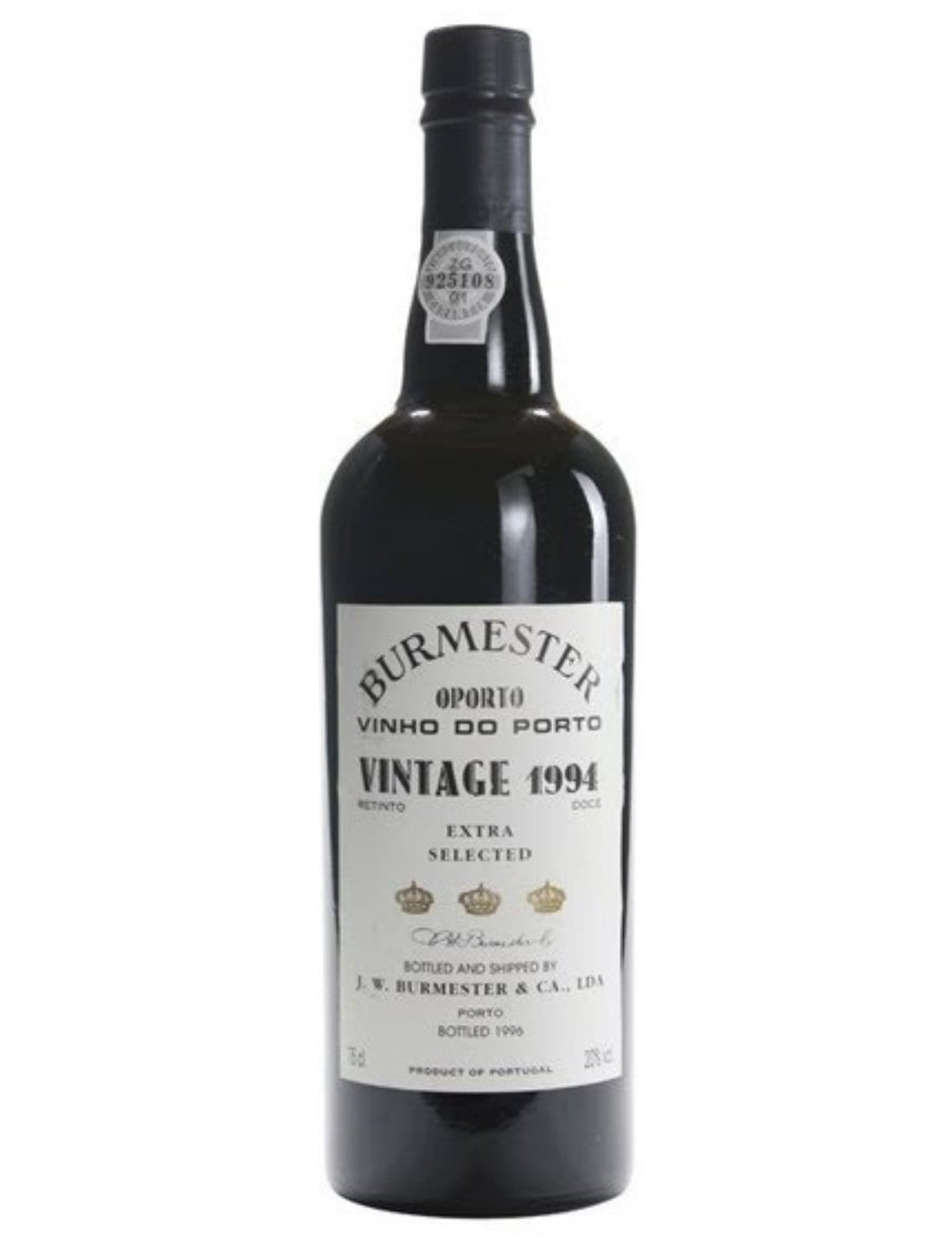 A Bottle of Burmester Vintage 1994