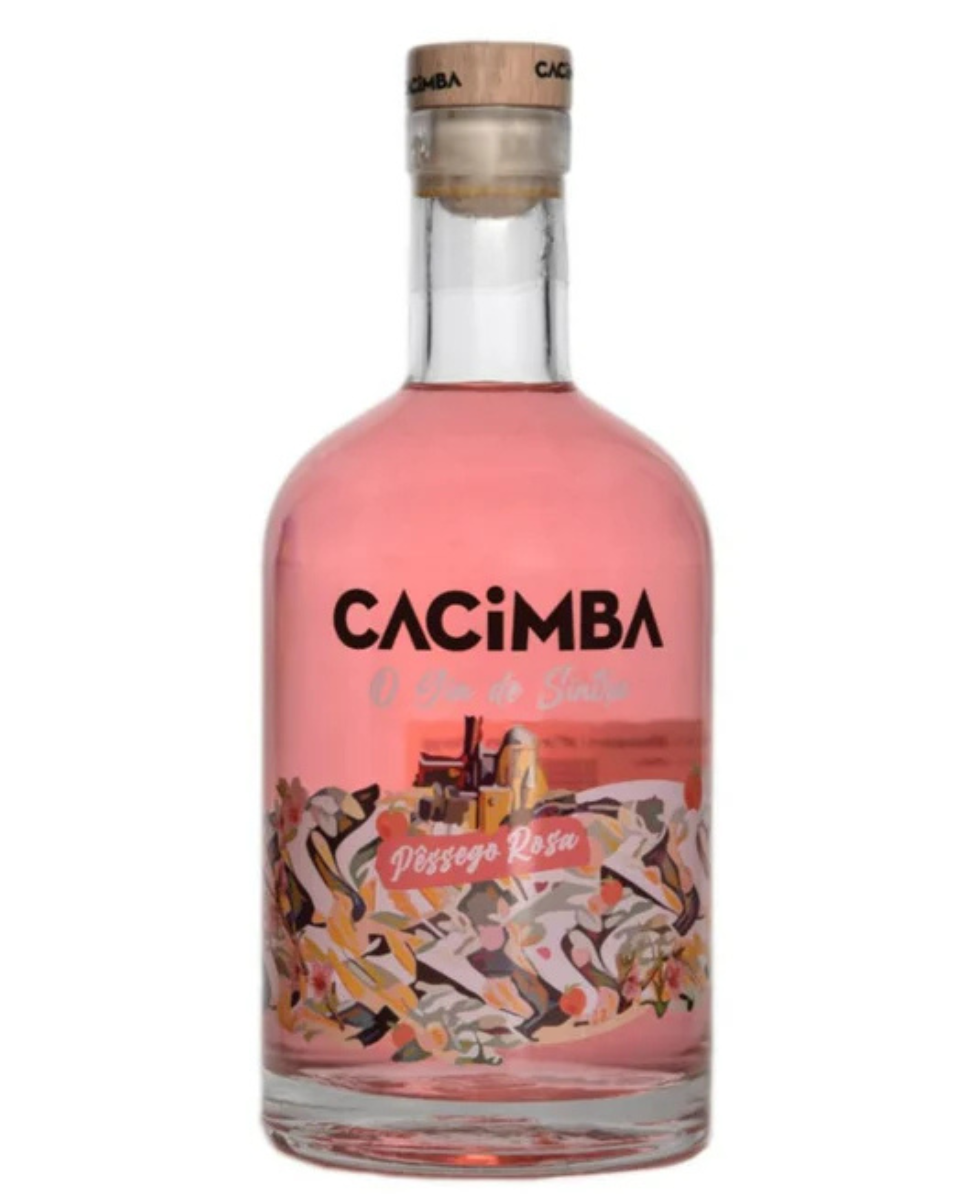 Cacimba Pink Peach Gin 70cl