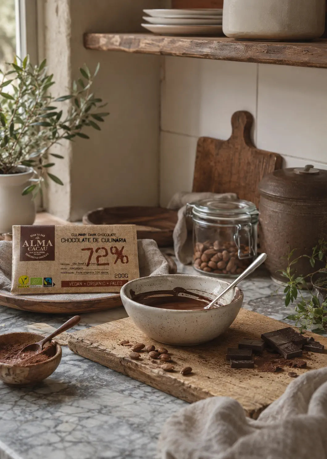 Chocolate de Culinária 72% Alma do Cacau 200g