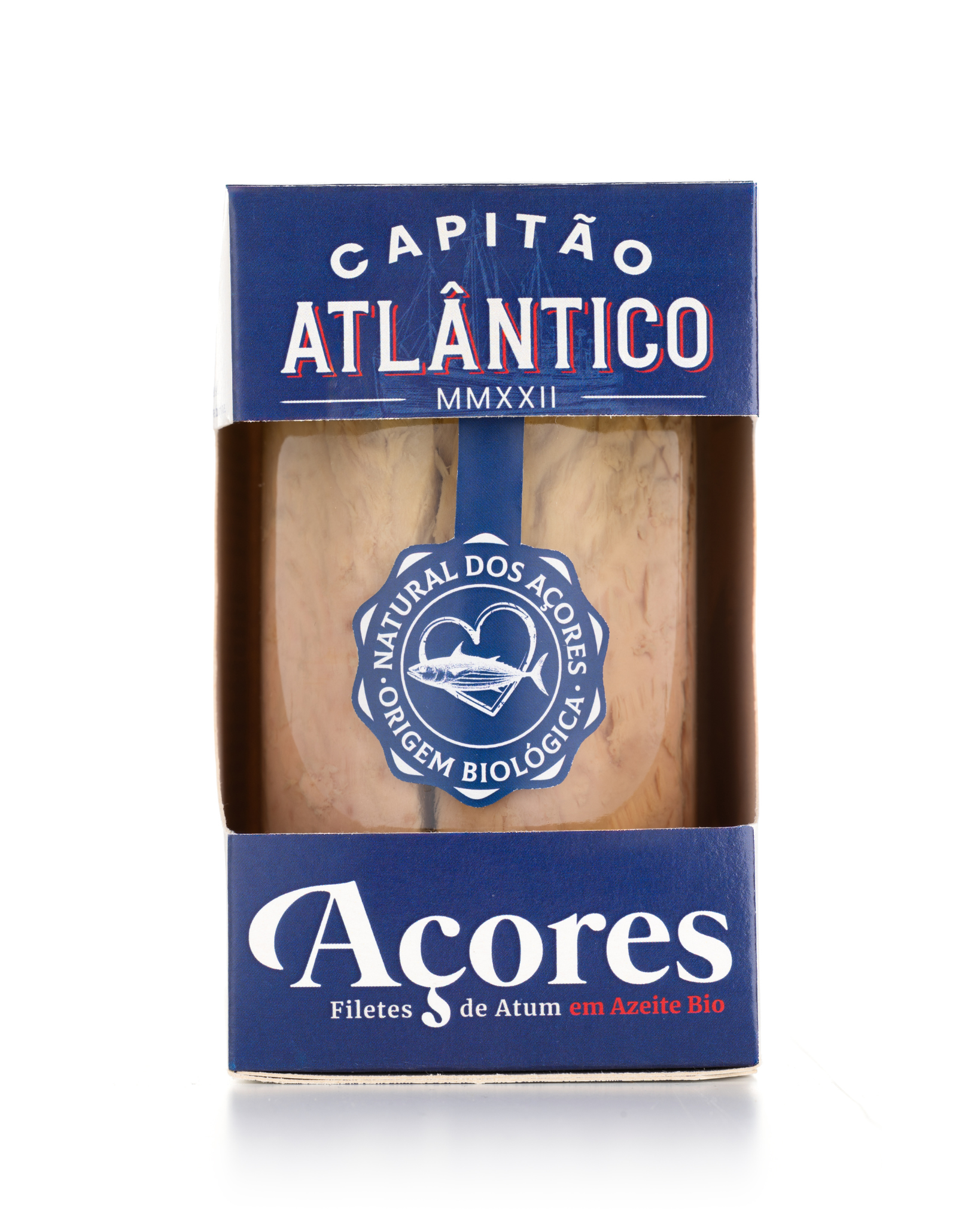 Captain Atlantic Tuna Fillet in Organic Olive Oil 250g