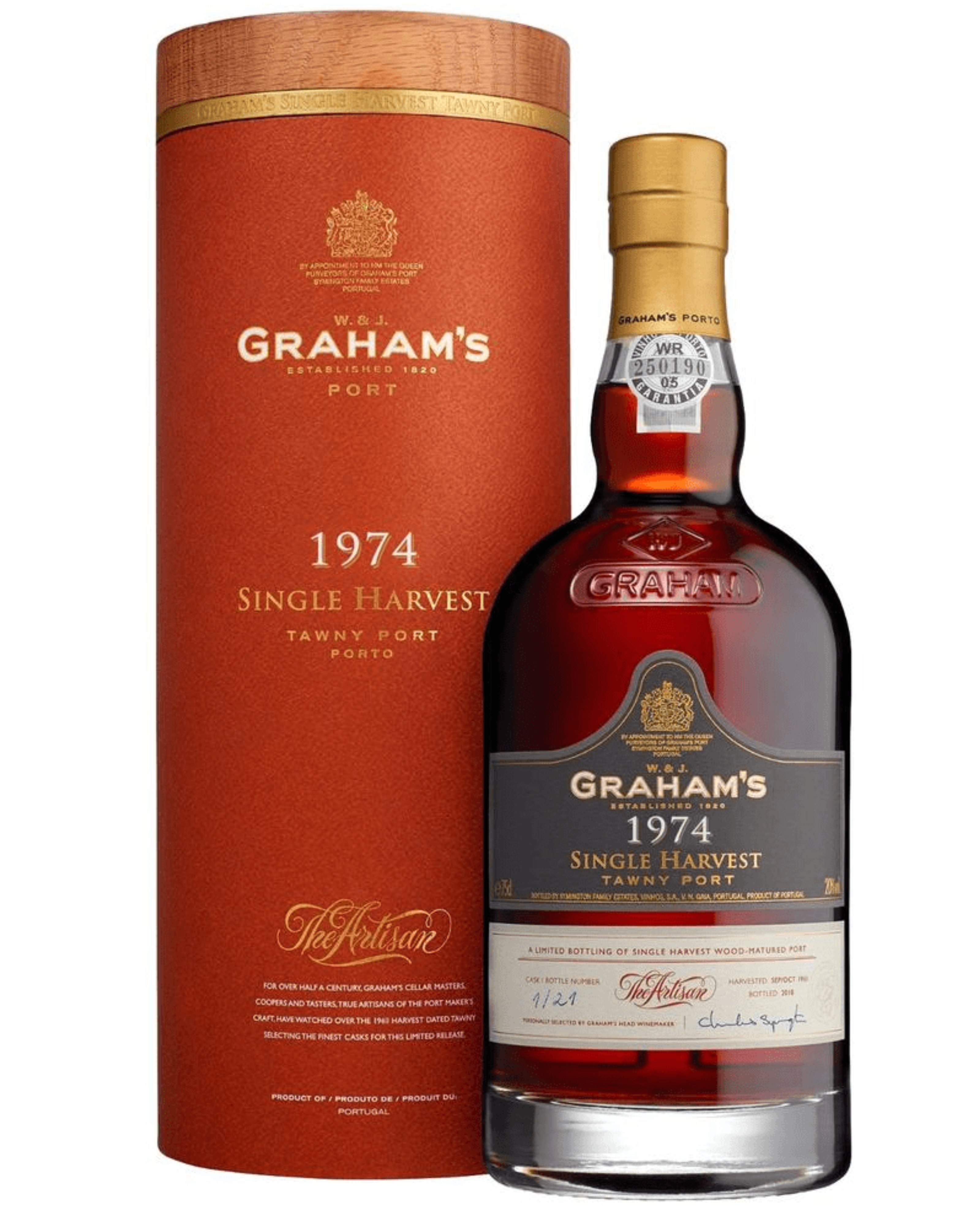 Graham`s Harvest Port Wine 1974 75cl