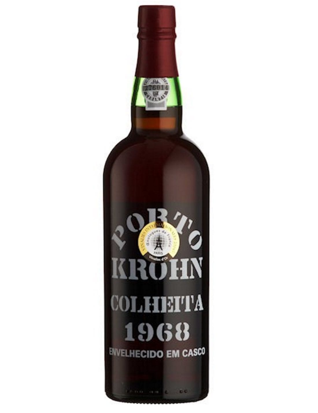 A Bottle of Krohn Harvest 1968 Port