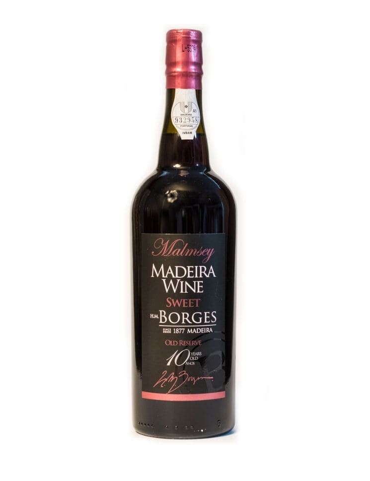 H M Borges 10 Years Malmsey Madeira