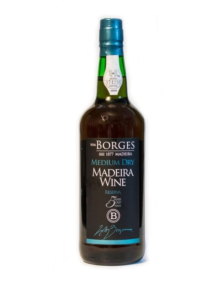 H M Borges Reserve Medium Dry 5 Years Madeira