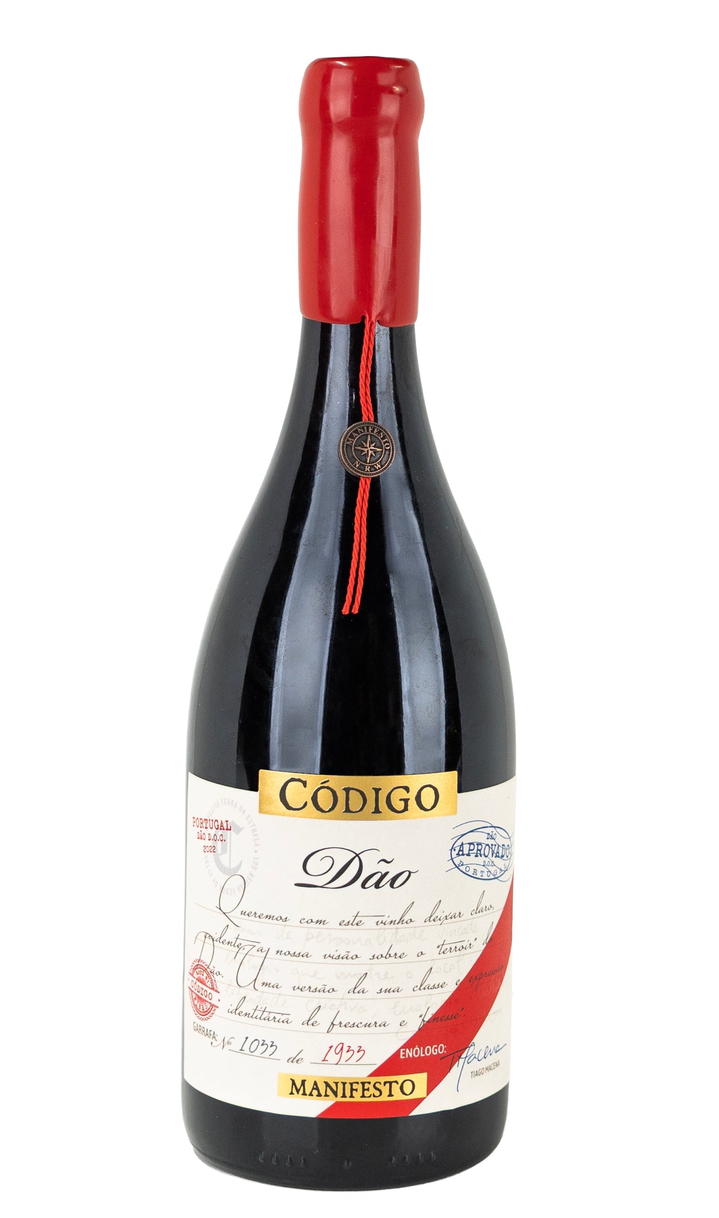Vinho Tinto Dão Código Manifesto 75cl