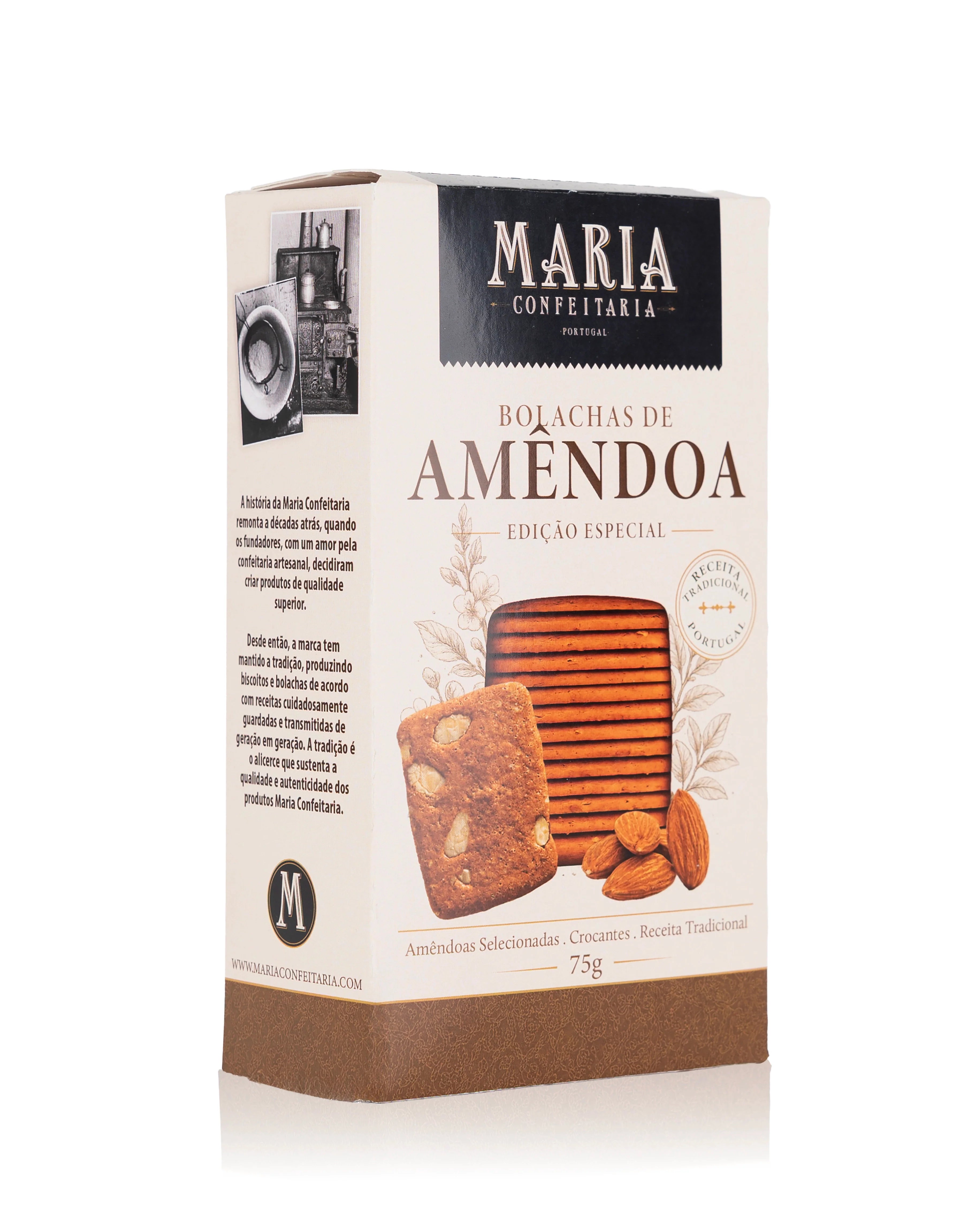 Bolachas de Amêndoa Maria Confeitaria 75g