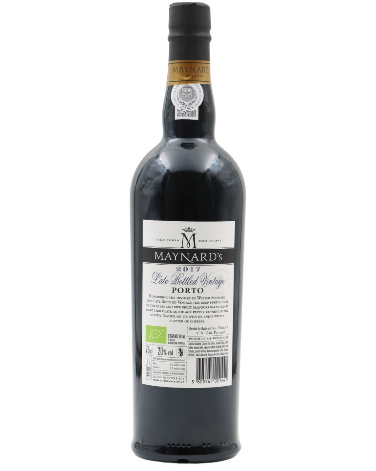 LBV organic port from Maynard