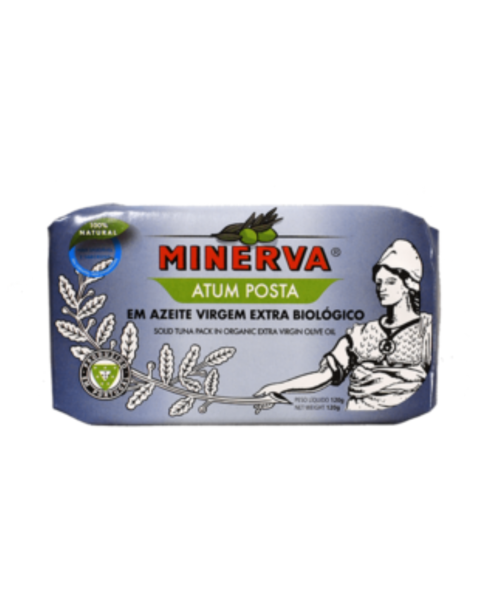 Atum Posta em Azeite Virgem Extra BIO Minerva 120g