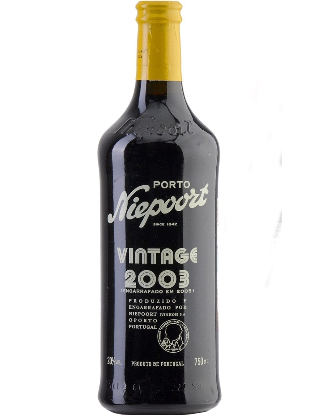 A Bottle of Niepoort Vintage 2003 Port Wine