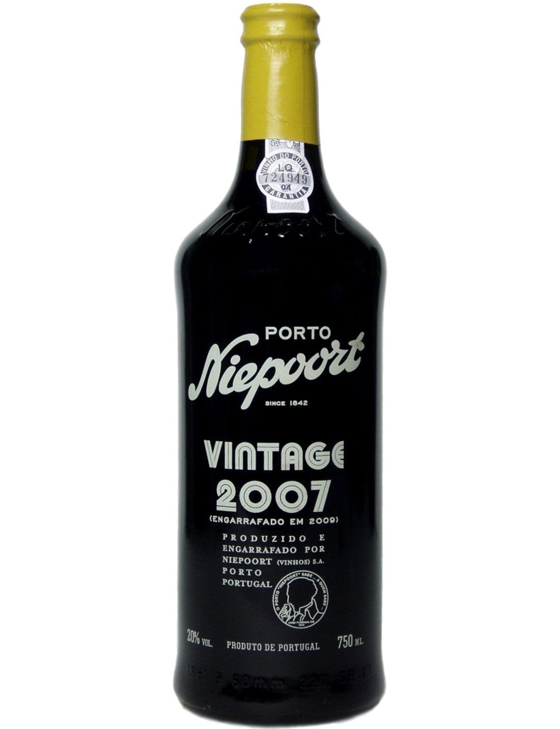 A Bottle of Niepoort Vintage 2007 Port Wine